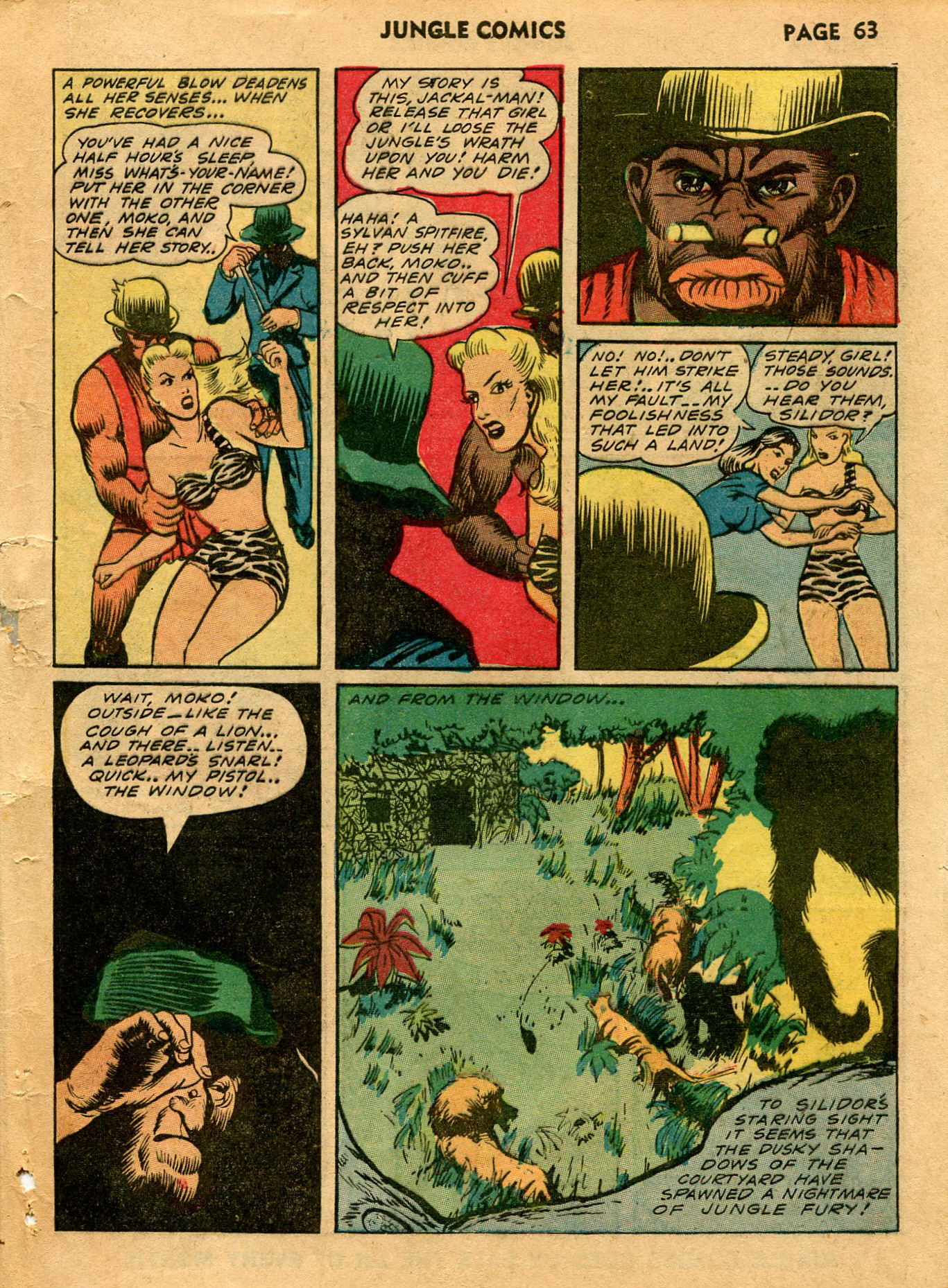 Read online Jungle Comics comic -  Issue #40 - 65