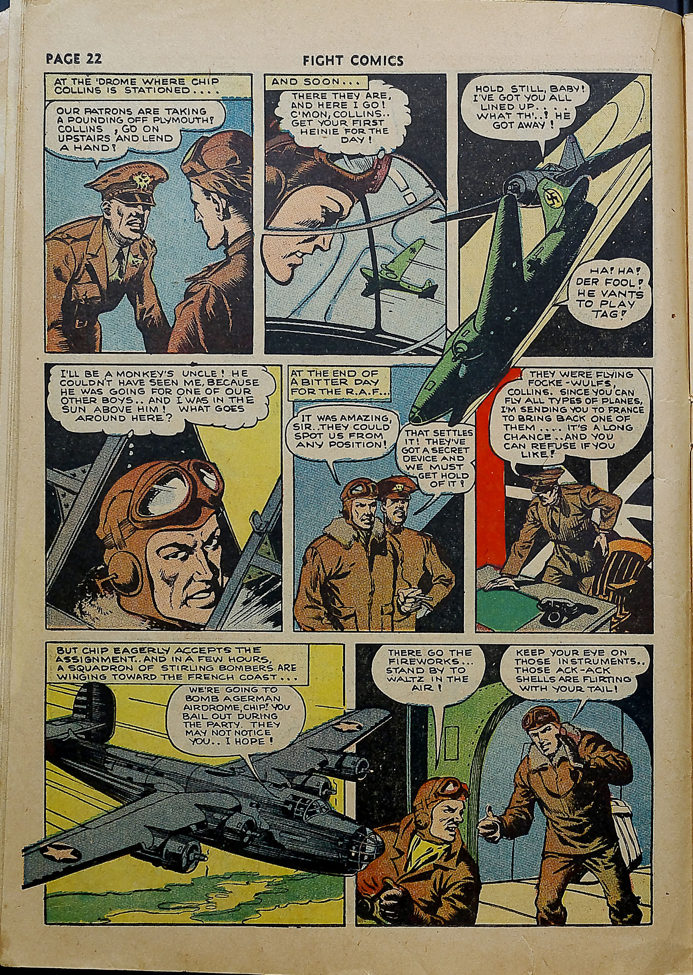 Read online Fight Comics comic -  Issue #25 - 24