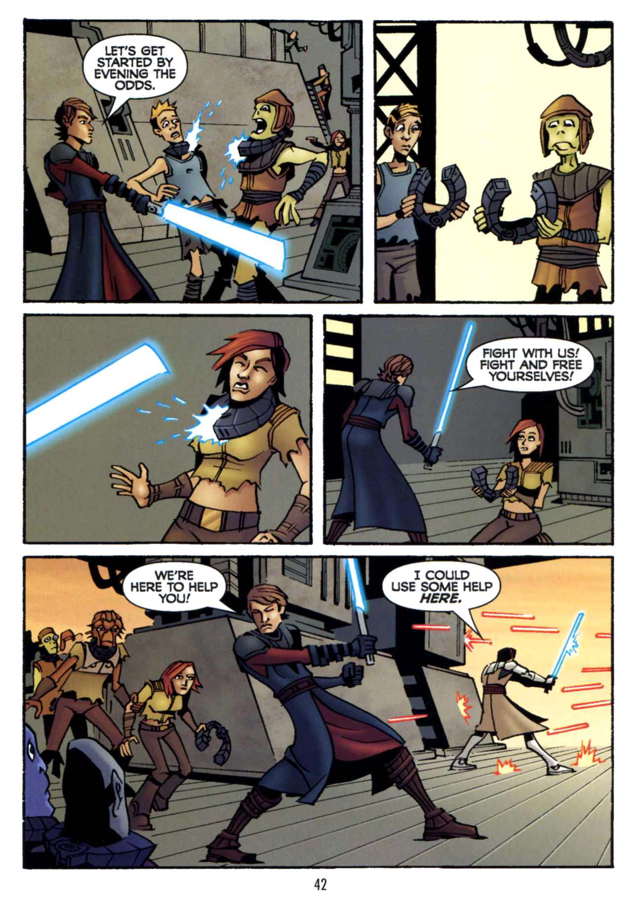 Read online Star Wars: The Clone Wars - Shipyards of Doom comic -  Issue # Full - 40