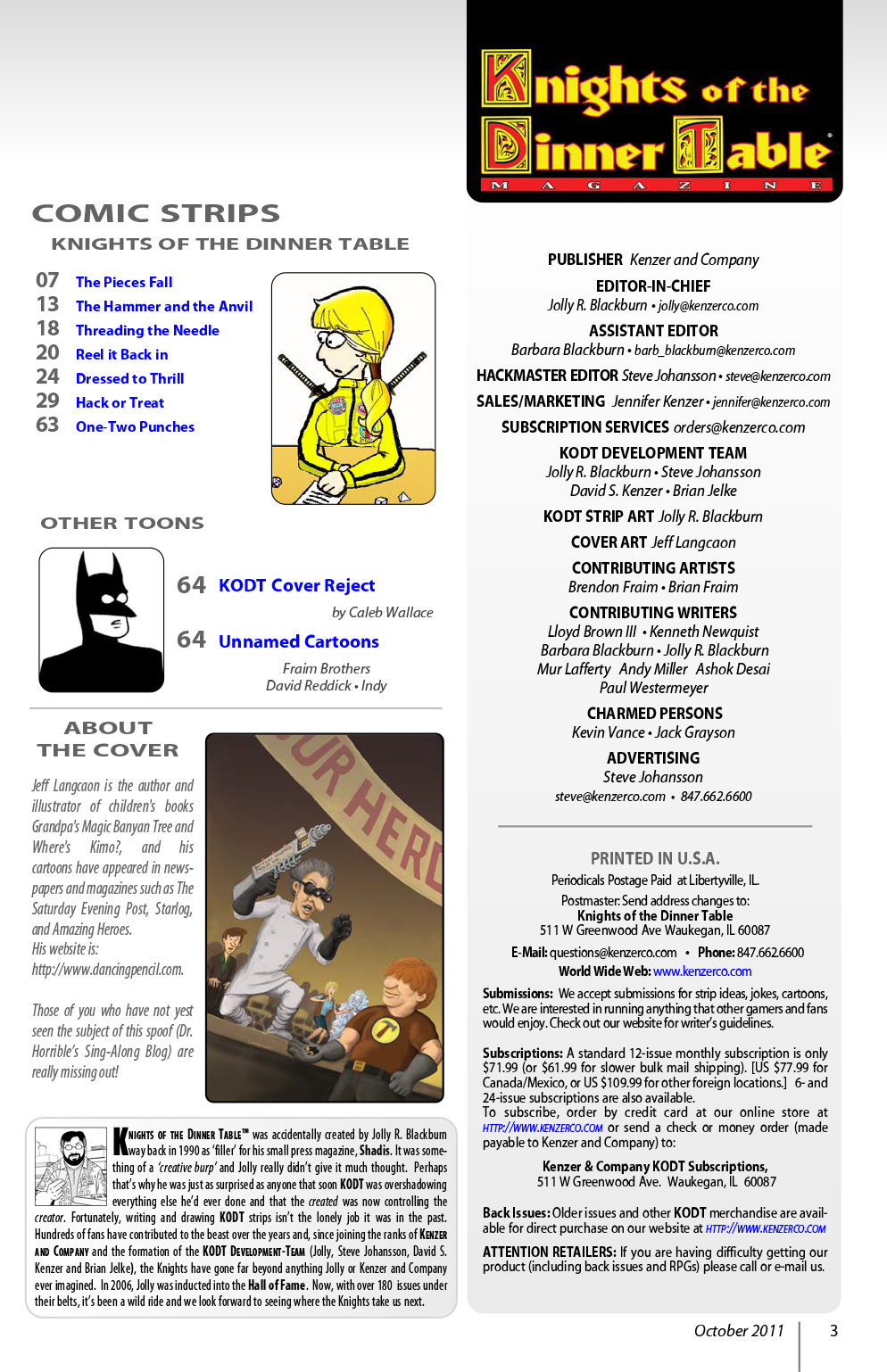 Read online Knights of the Dinner Table comic -  Issue #180 - 5