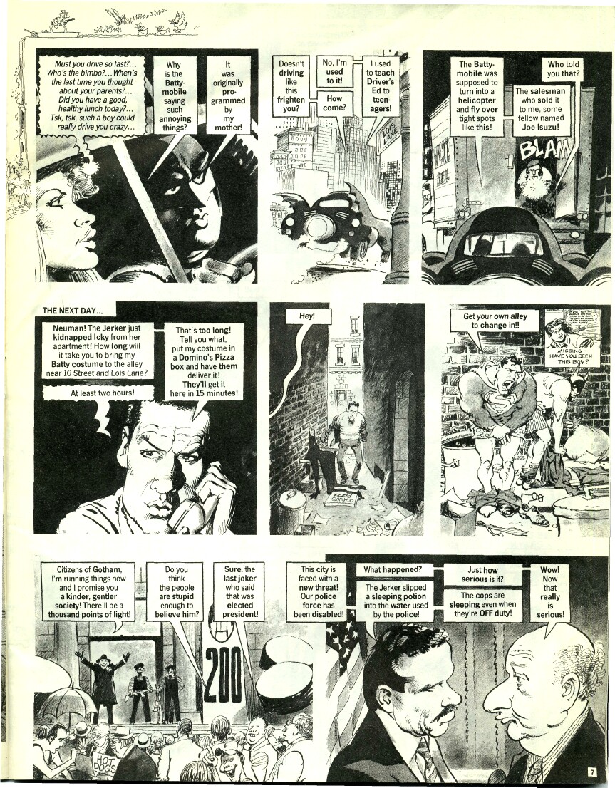 Read online Mad Batman Spectacular comic -  Issue # Full - 10