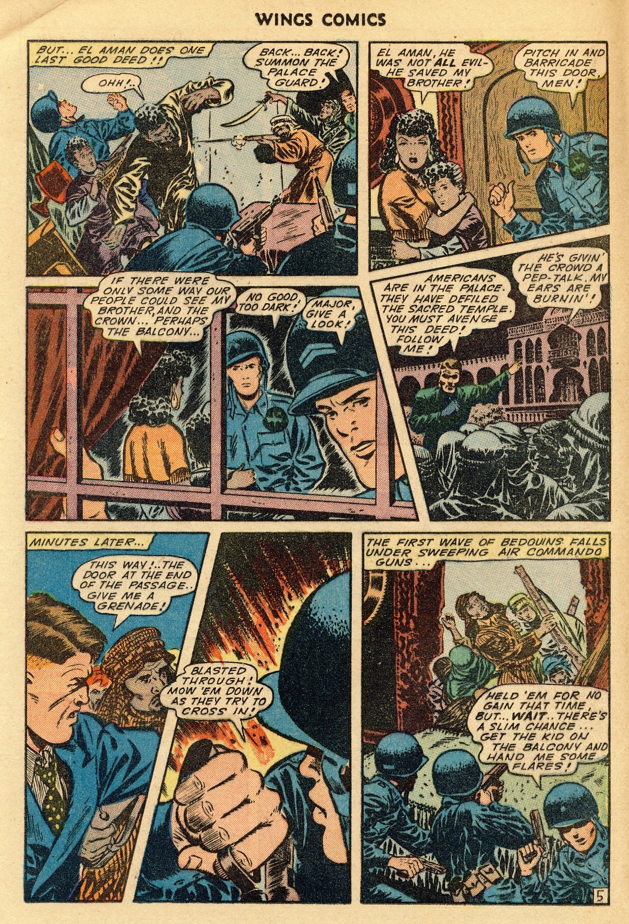 Read online Wings Comics comic -  Issue #49 - 25