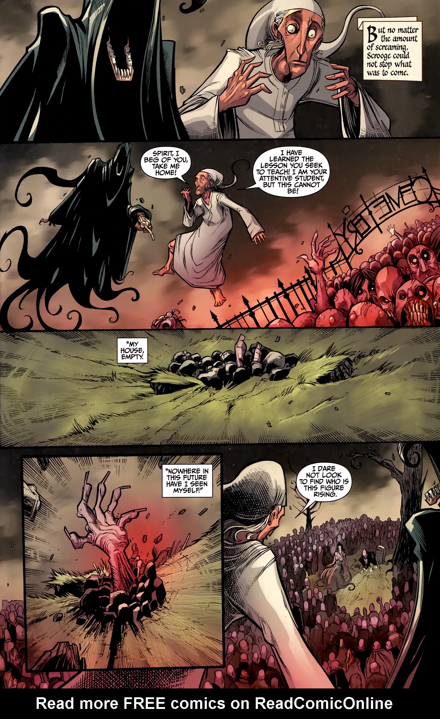 Read online Zombies Christmas Carol comic -  Issue #4 - 16