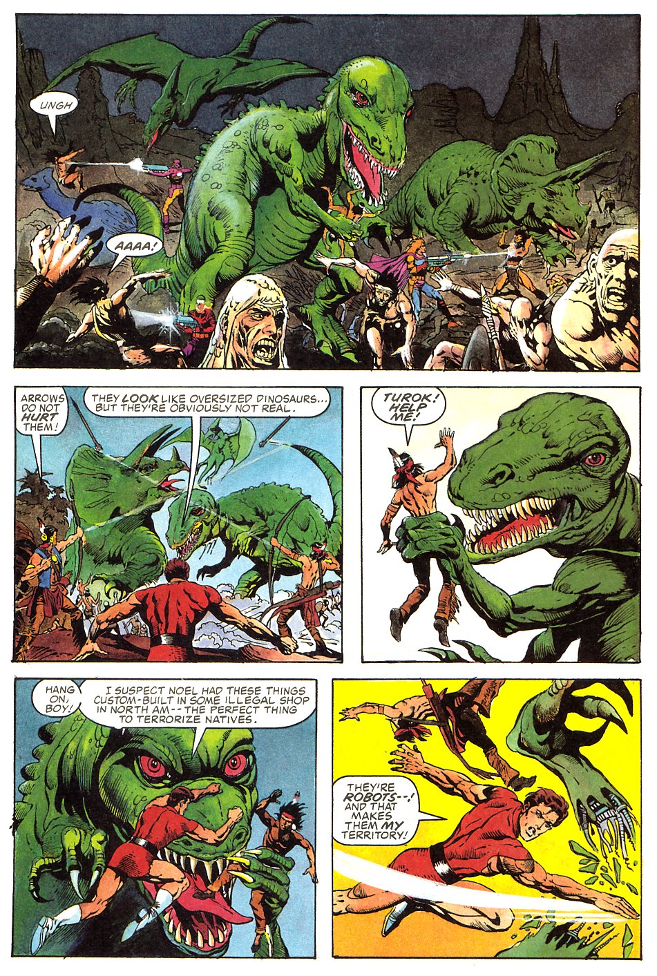 Read online Magnus Robot Fighter (1991) comic -  Issue #12 - 26