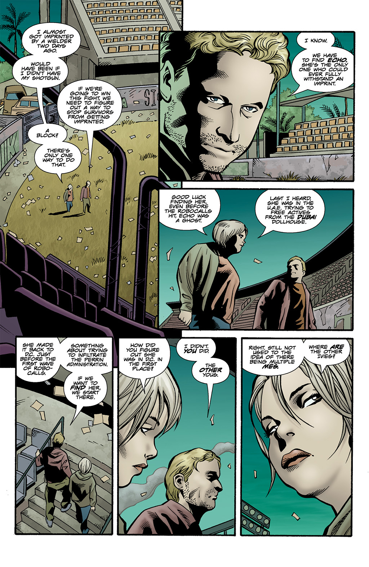 Read online Dollhouse comic -  Issue #1 - 18