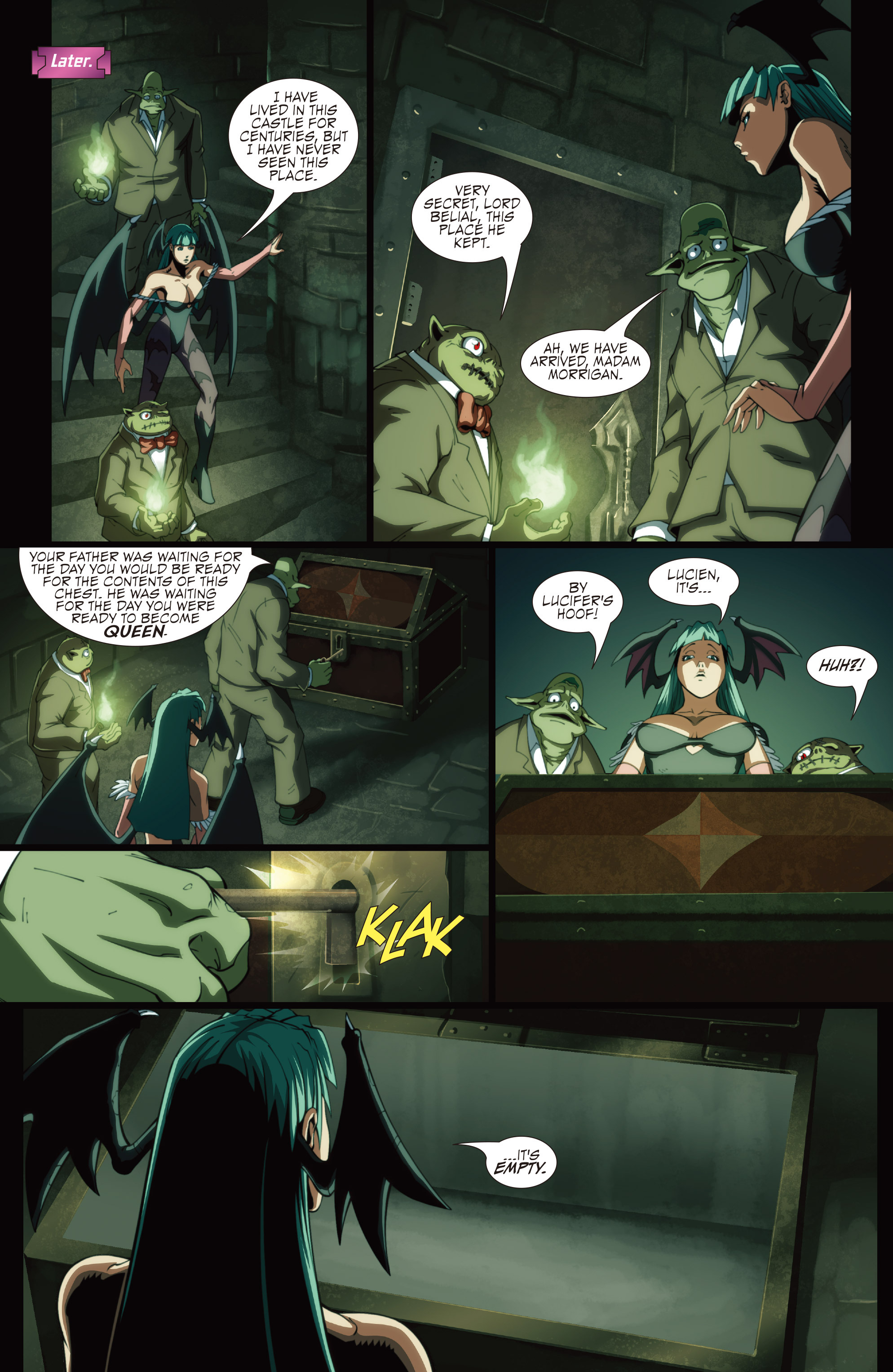 Read online Darkstalkers: The Night Warriors comic -  Issue #3 - 24