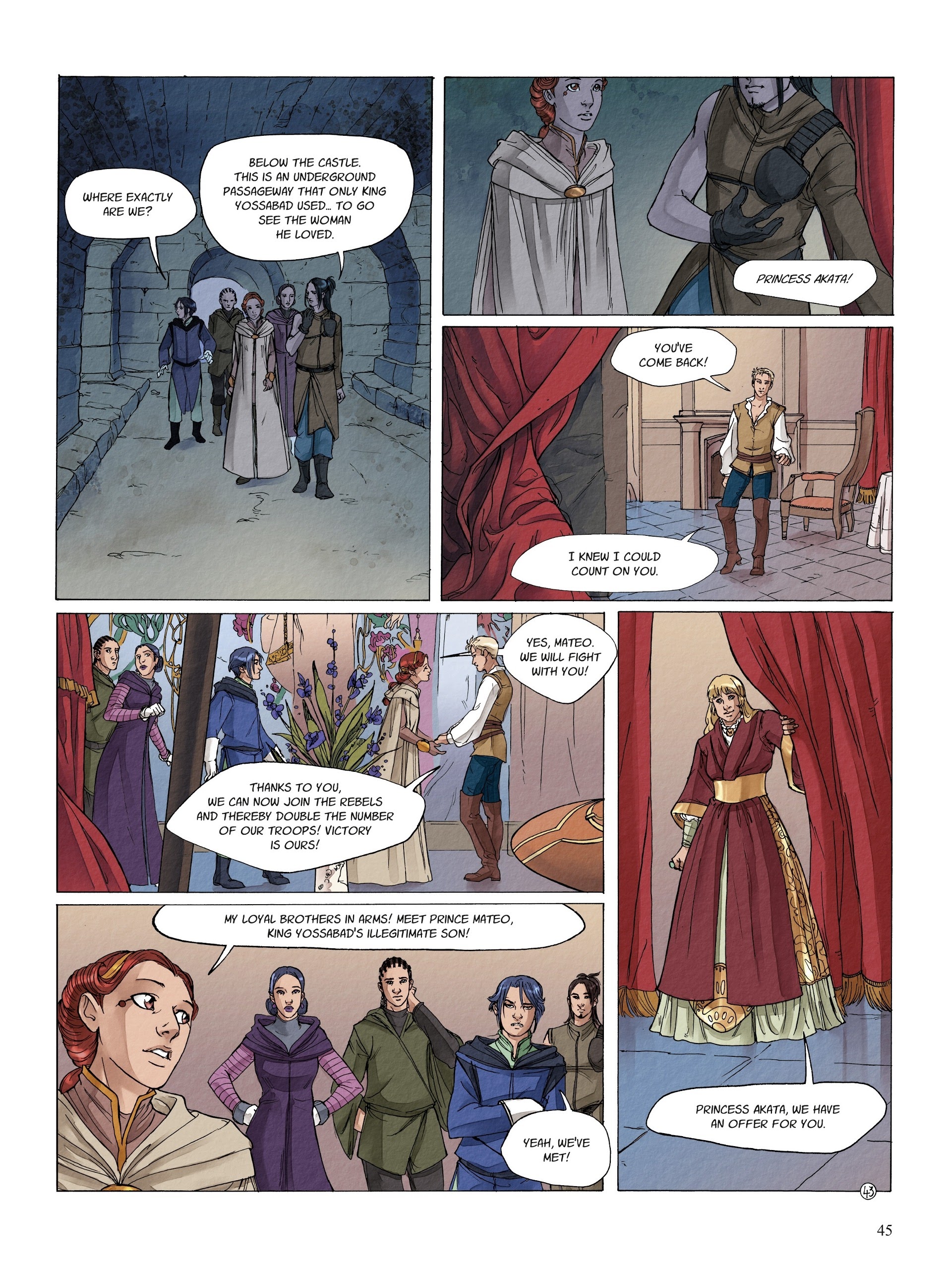 Read online Nanami comic -  Issue #5 - 45