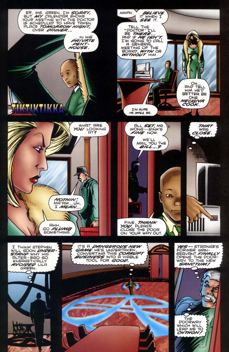 Read online Doctor Strange: Sorcerer Supreme comic -  Issue #77 - 21