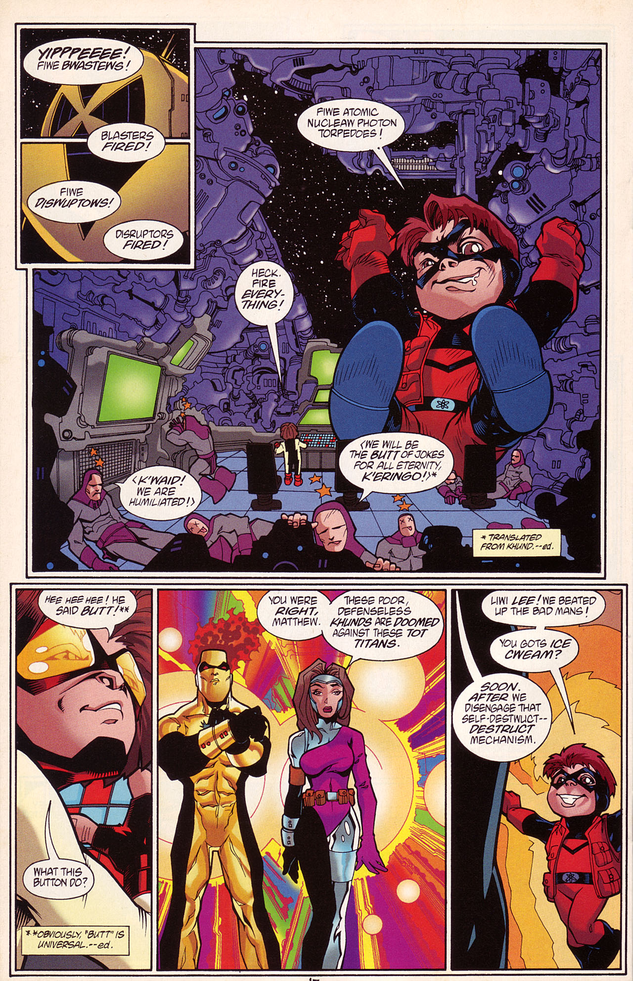 Read online Impulse/Atom Double-Shot comic -  Issue # Full - 24