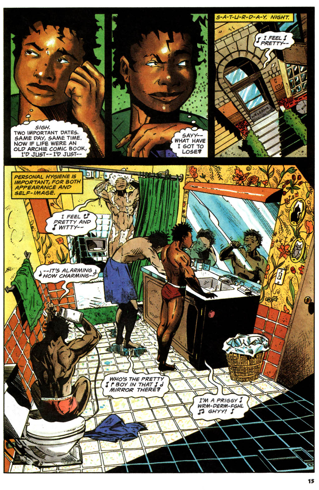 Read online Static comic -  Issue #11 - 12