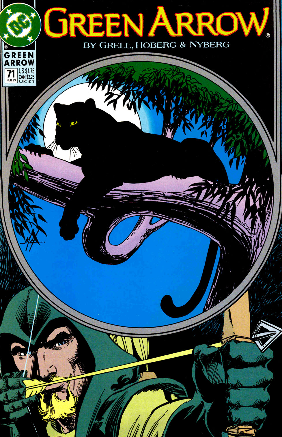 Read online Green Arrow (1988) comic -  Issue #71 - 1