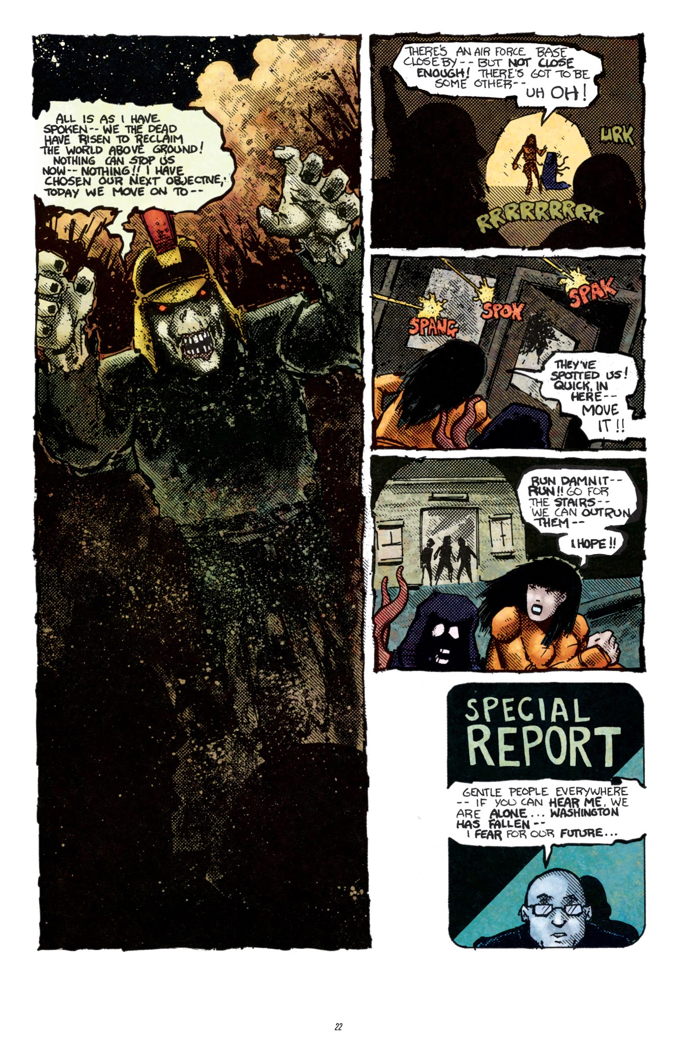 Read online Zombie War comic -  Issue #1 - 22