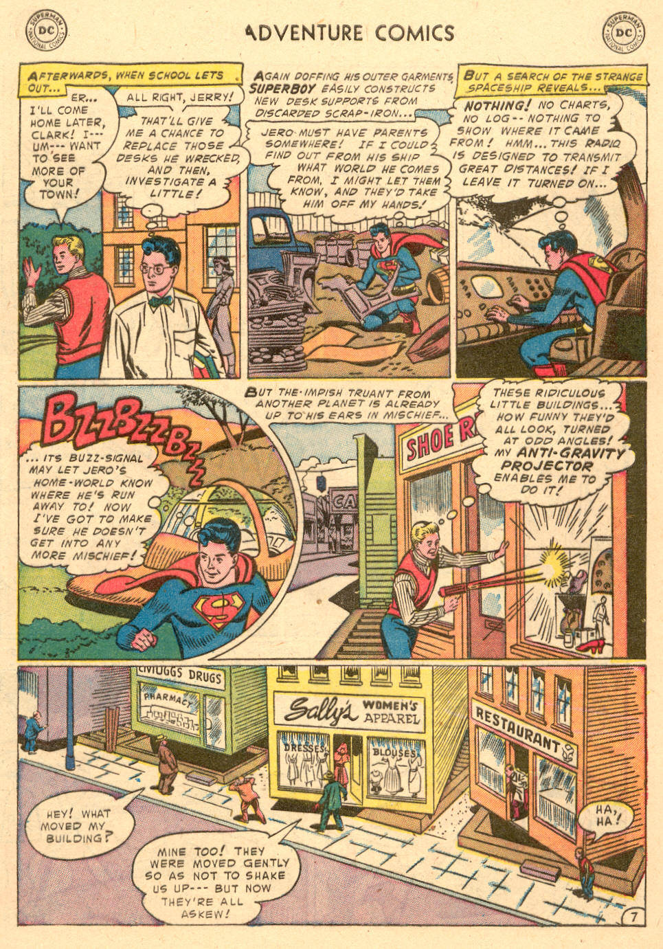 Read online Adventure Comics (1938) comic -  Issue #190 - 9