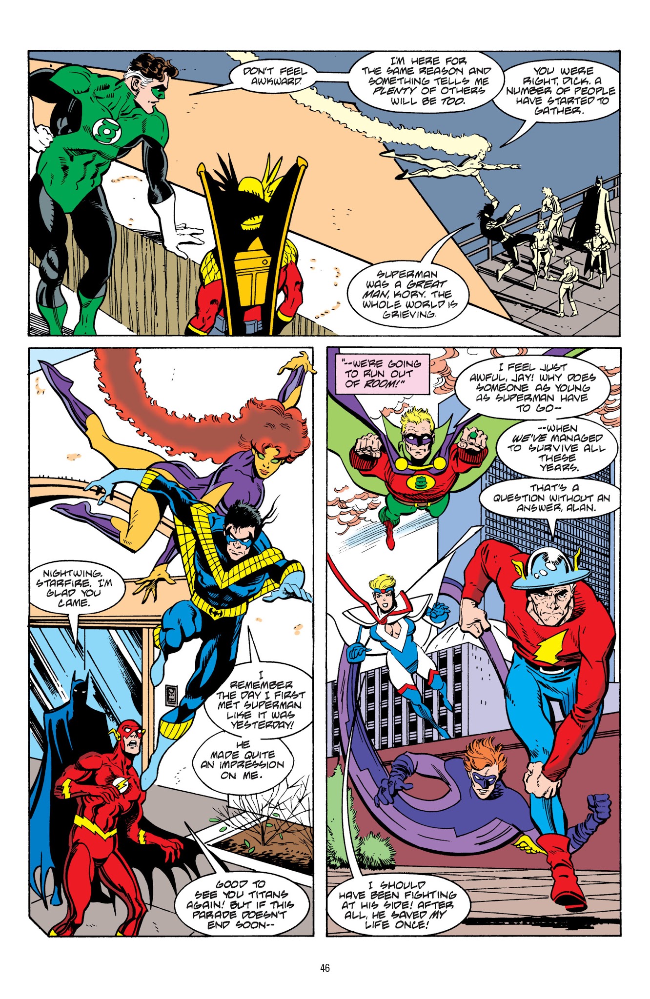 Read online Superman: Funeral For A Friend comic -  Issue # TPB - 44