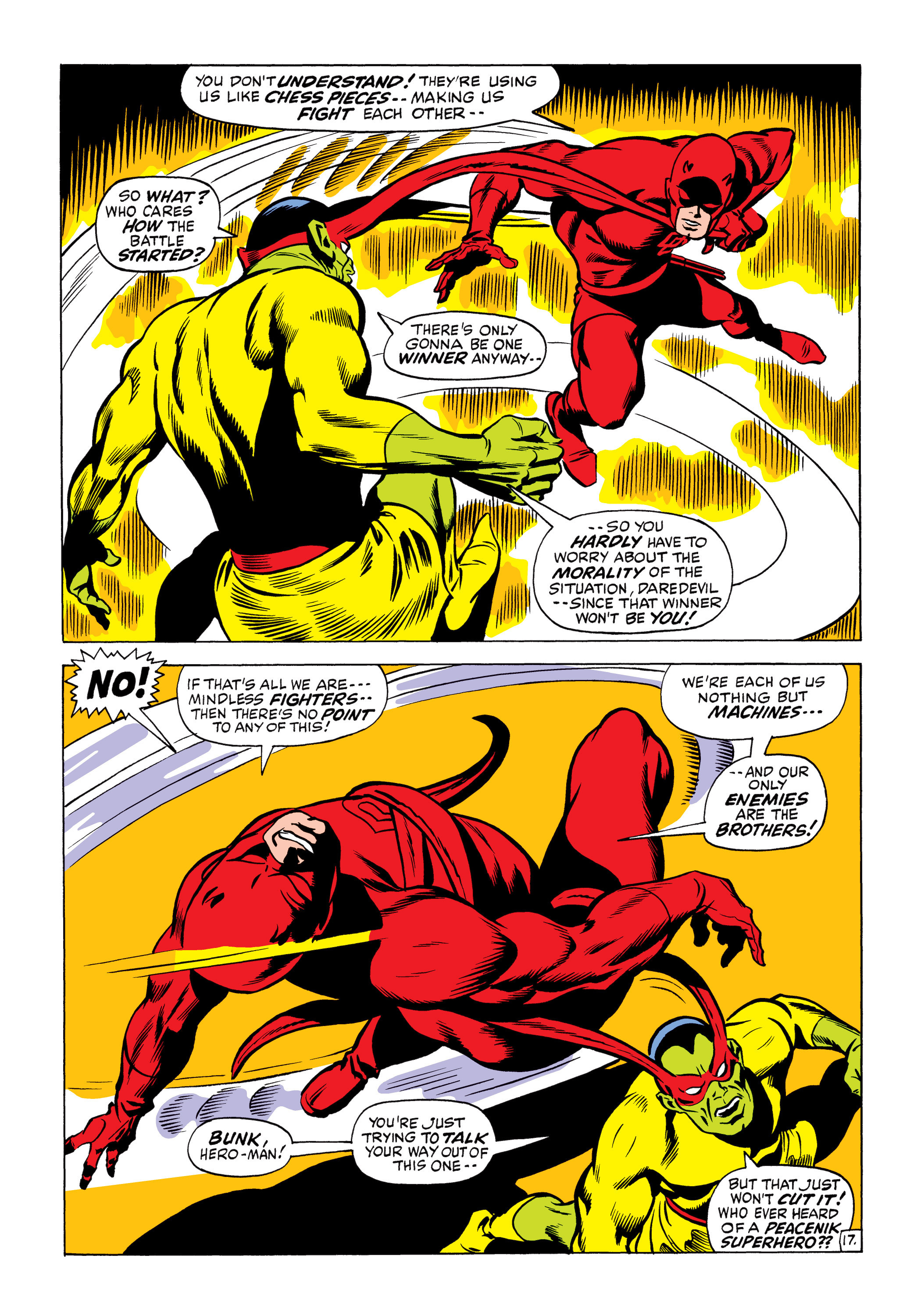 Read online Marvel Masterworks: Daredevil comic -  Issue # TPB 7 (Part 3) - 23