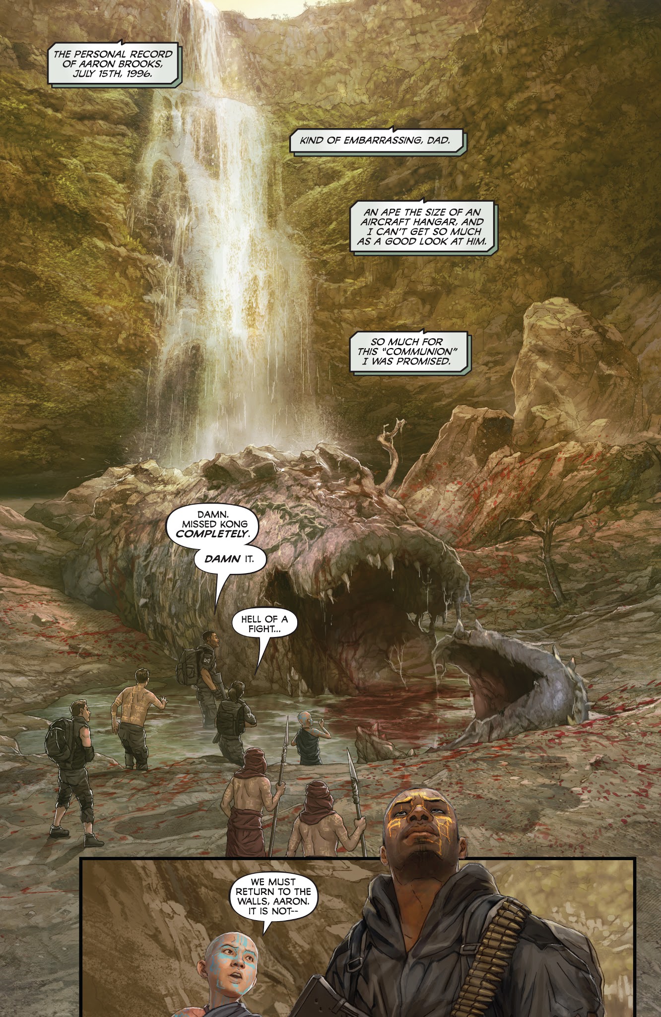 Read online Skull Island: The Birth of Kong comic -  Issue #3 - 3