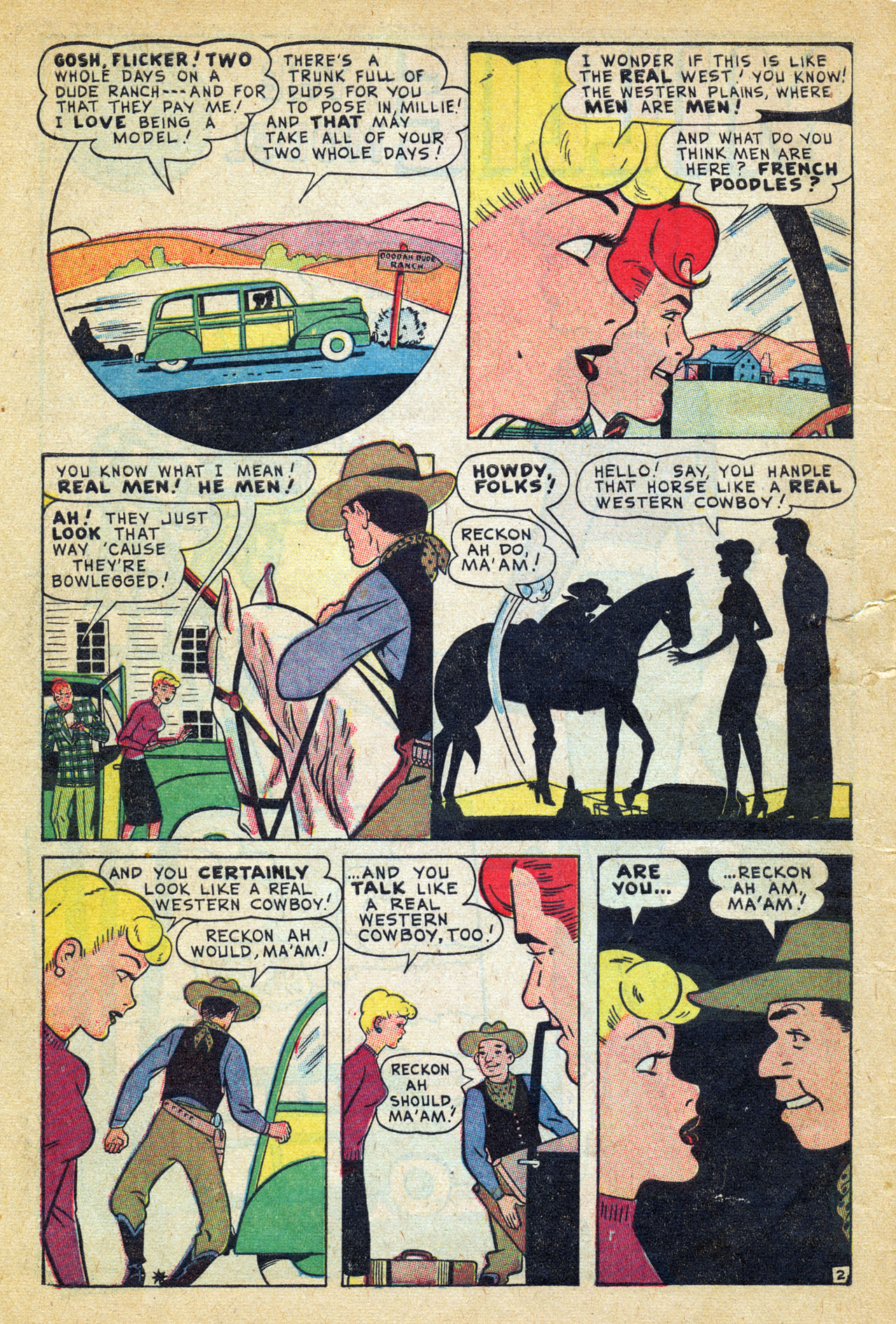 Read online Millie the Model comic -  Issue #8 - 12
