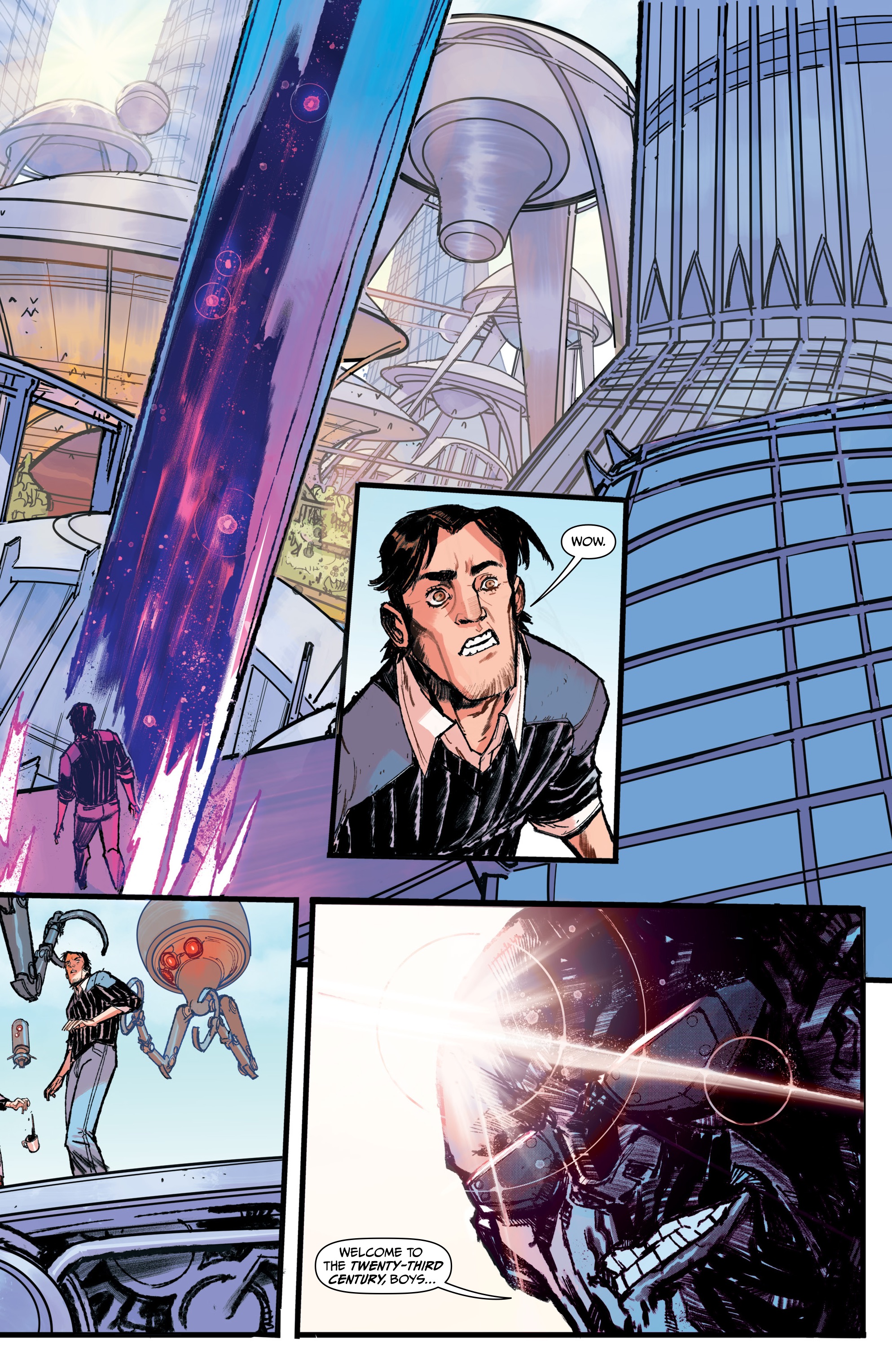 Read online Chrononauts: Futureshock comic -  Issue # _TPB - 30