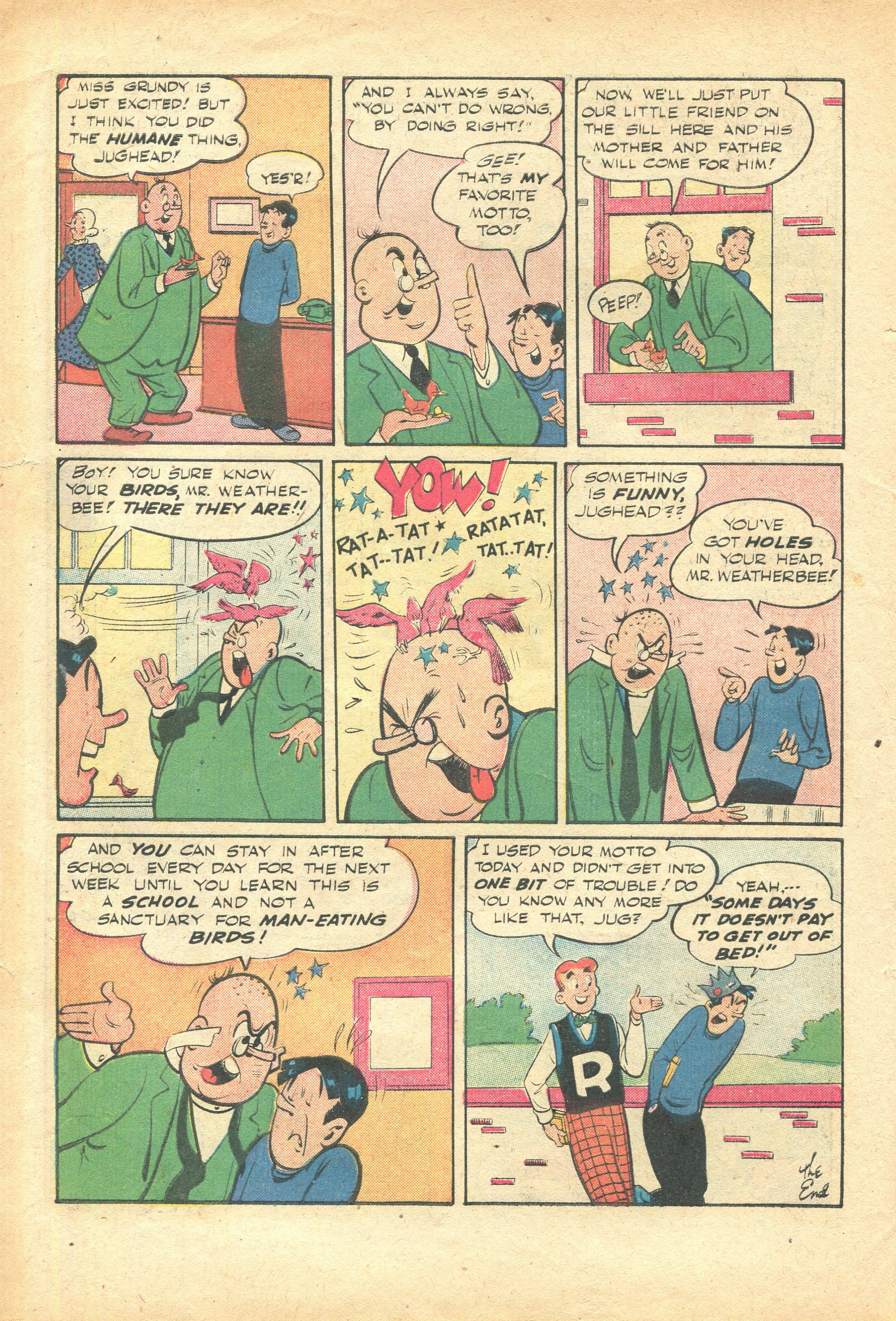 Read online Archie's Pal Jughead comic -  Issue #38 - 6