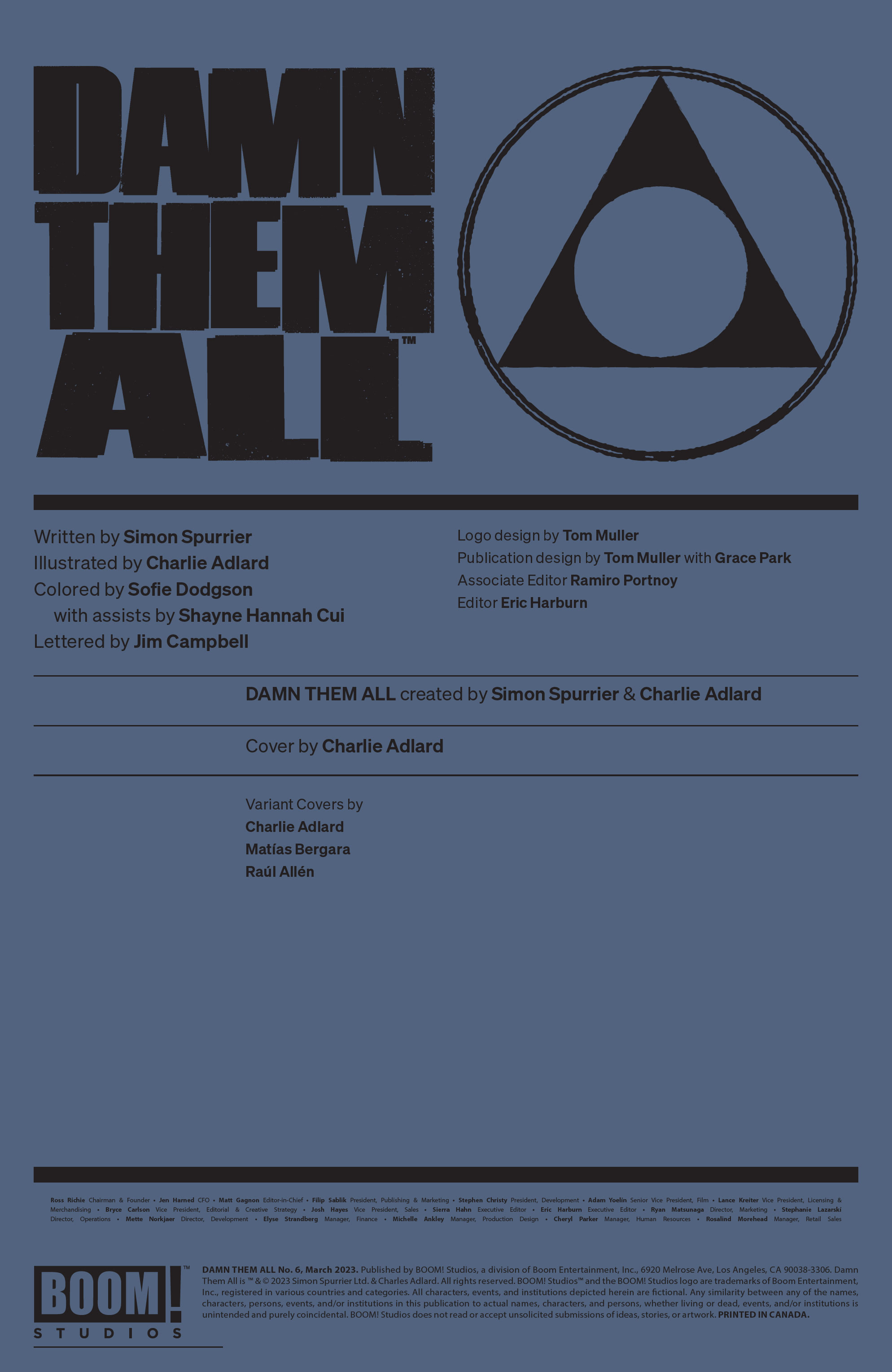 Read online Damn Them All comic -  Issue #6 - 2
