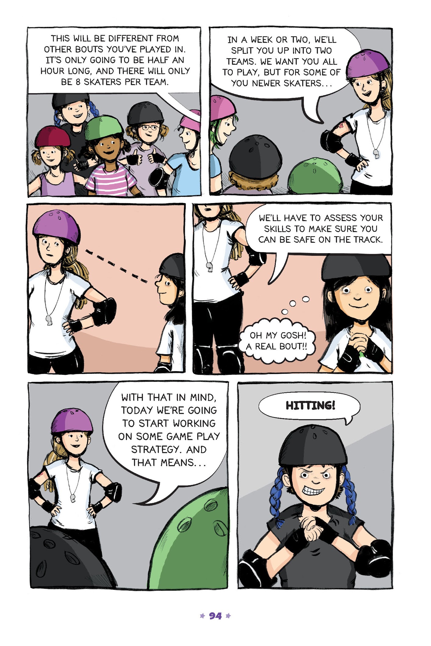 Read online Roller Girl comic -  Issue # TPB (Part 1) - 91