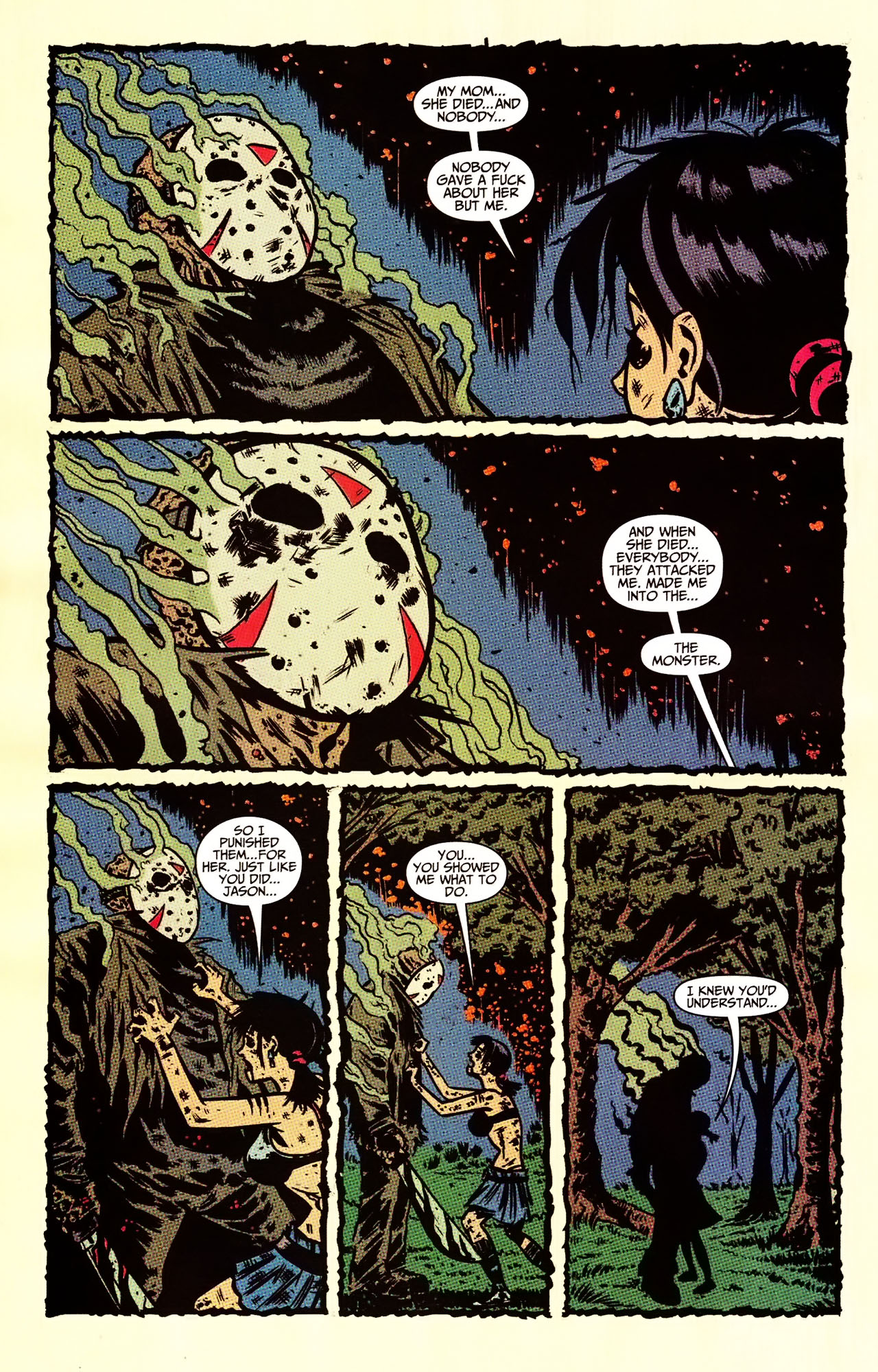 Read online Friday the 13th: Abuser And The Abused comic -  Issue # Full - 20