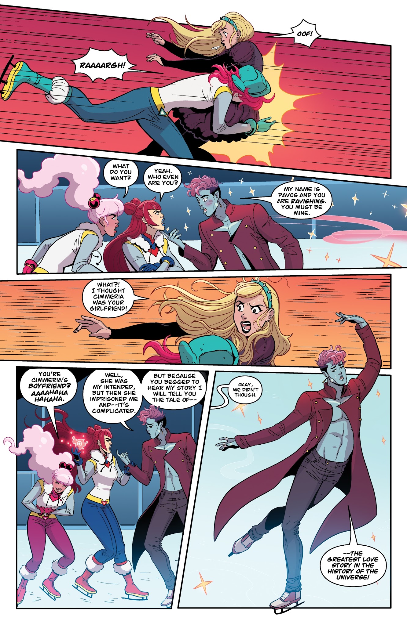 Read online Zodiac Starforce: Cries of the Fire Prince comic -  Issue #2 - 17