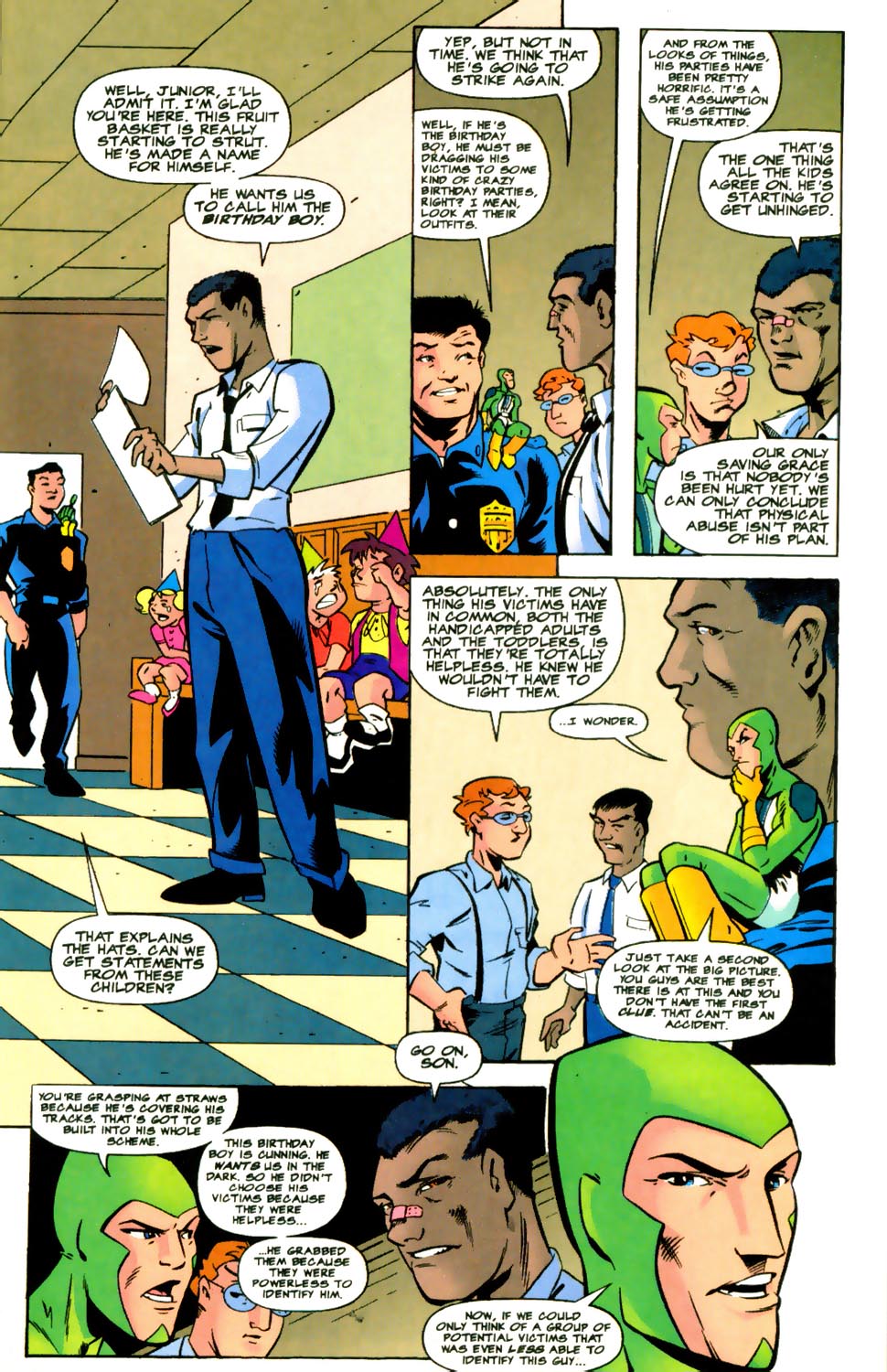 Read online Young Heroes in Love comic -  Issue #14 - 21