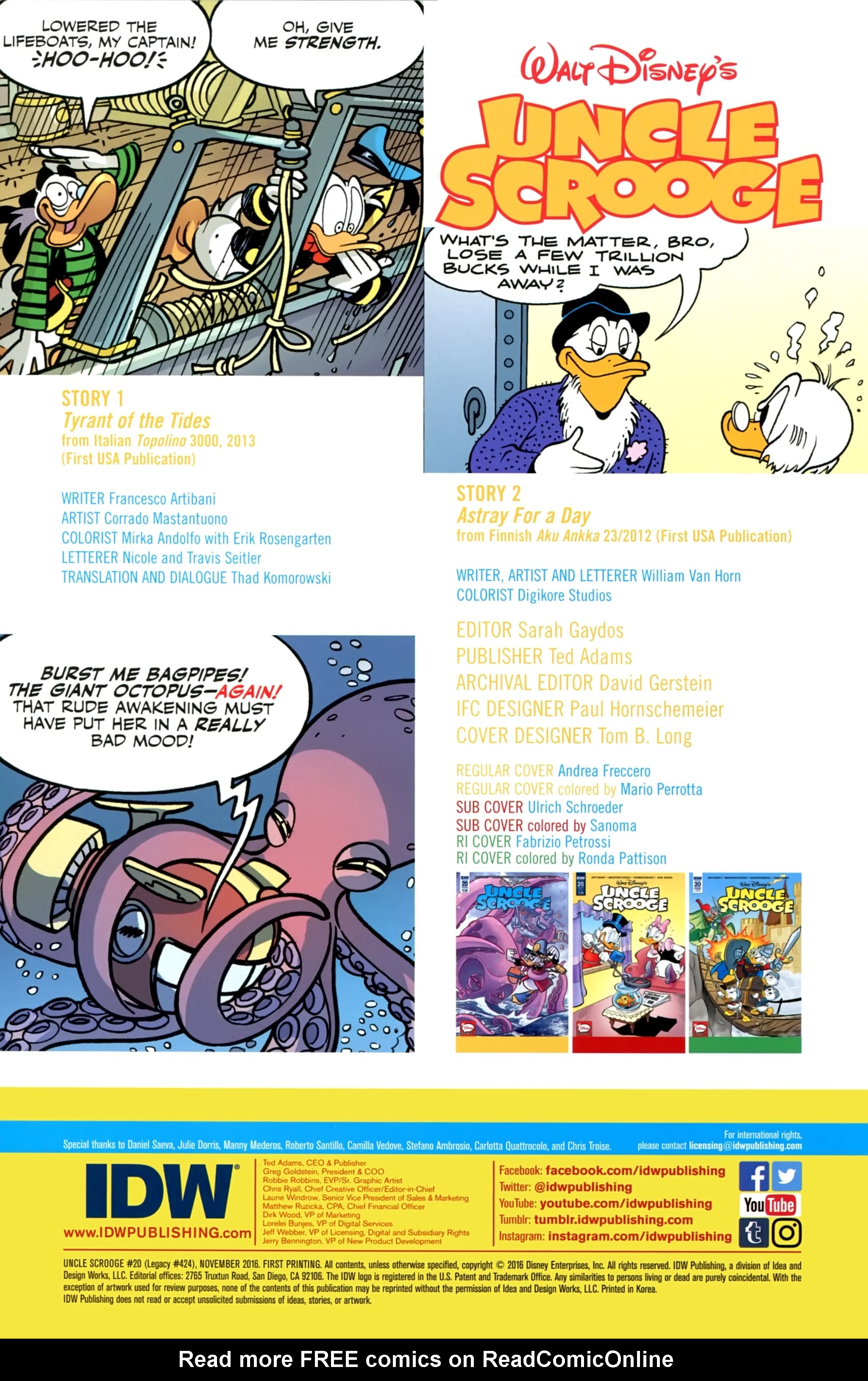 Read online Uncle Scrooge (2015) comic -  Issue #20 - 2