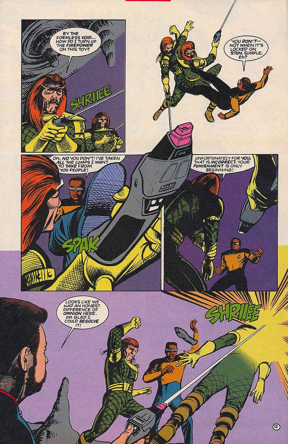 Read online Star Trek: The Next Generation (1989) comic -  Issue #61 - 12