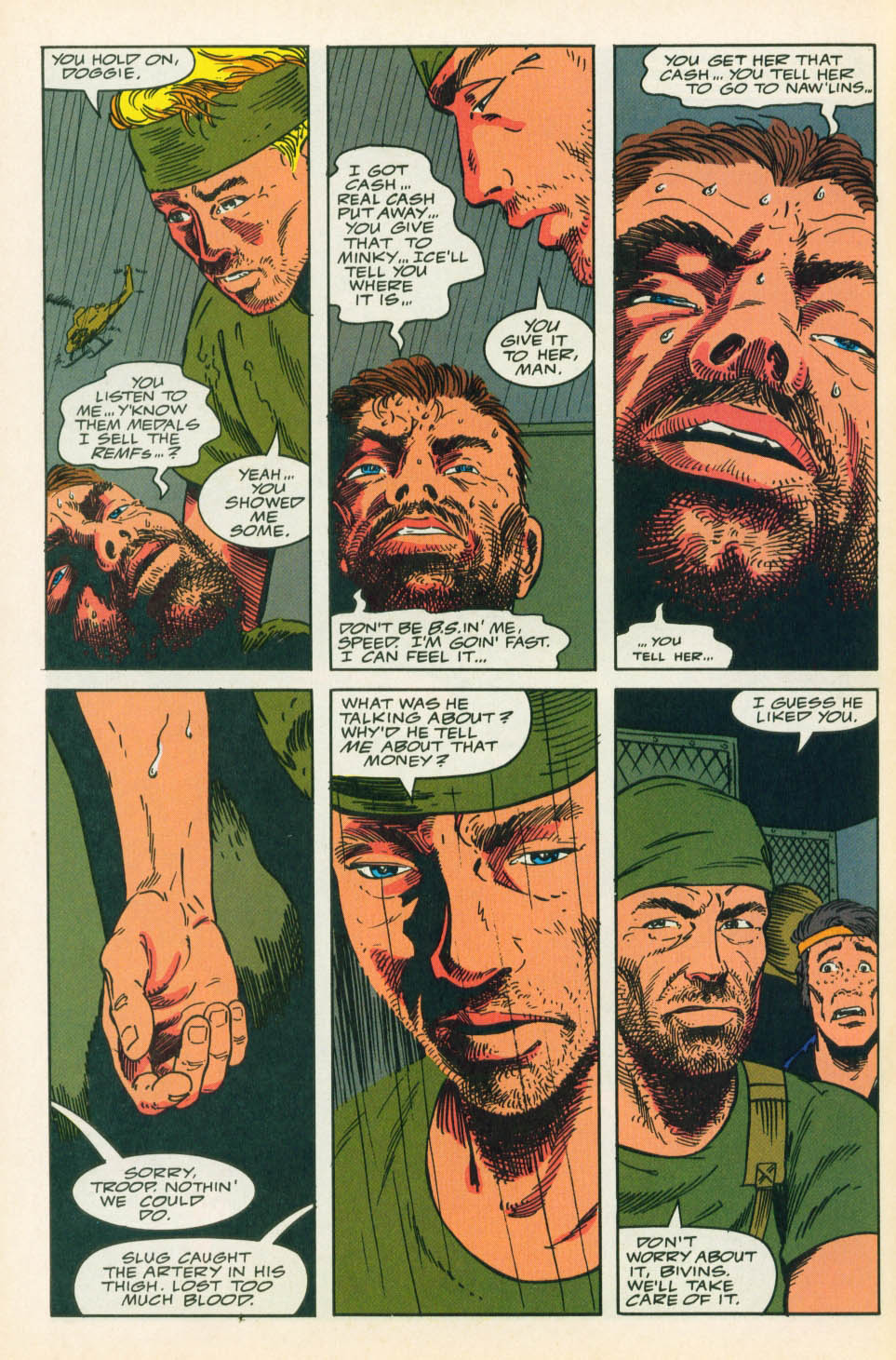 Read online The 'Nam comic -  Issue #63 - 19