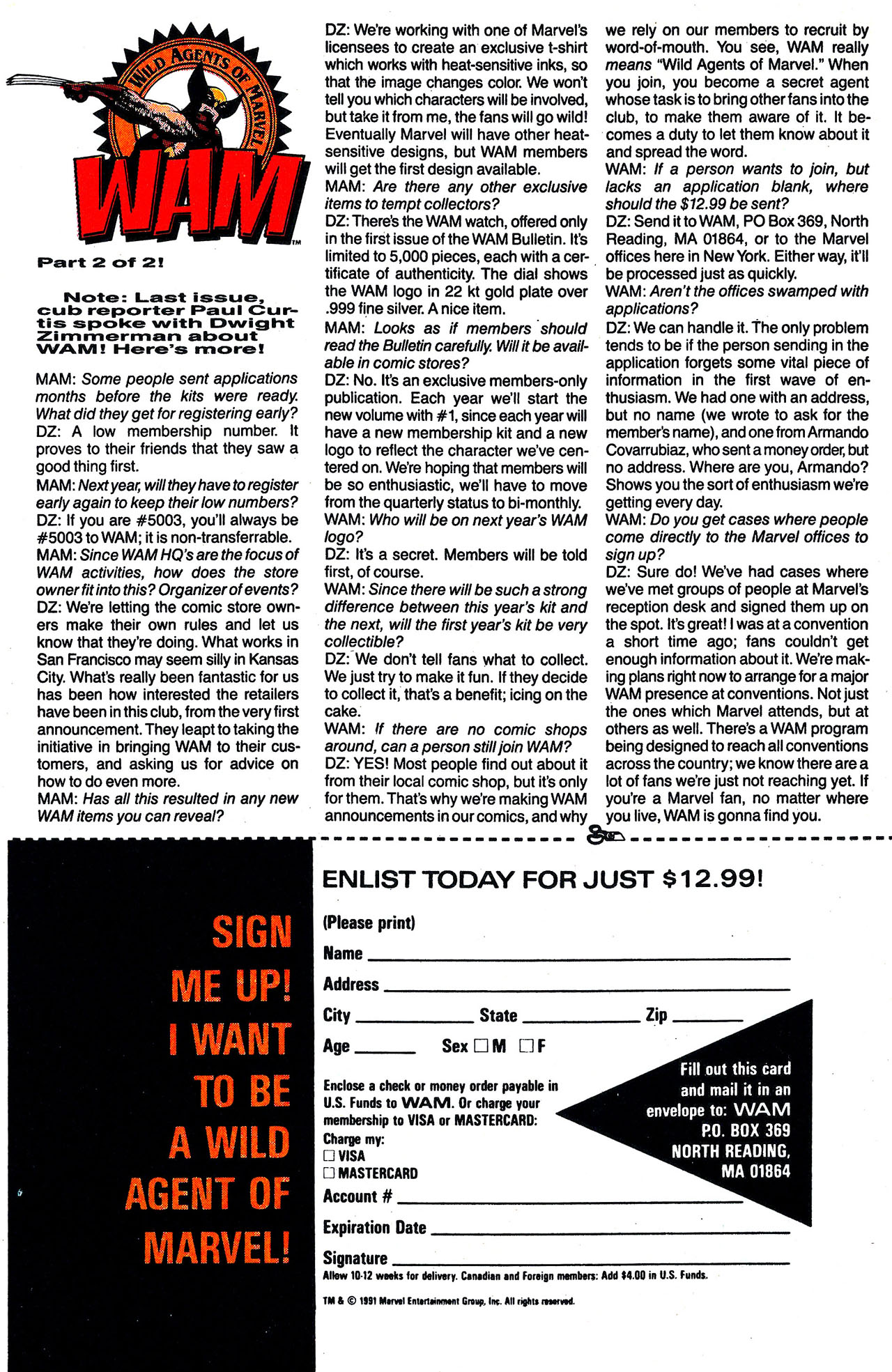 Read online Marvel Age comic -  Issue #108 - 22