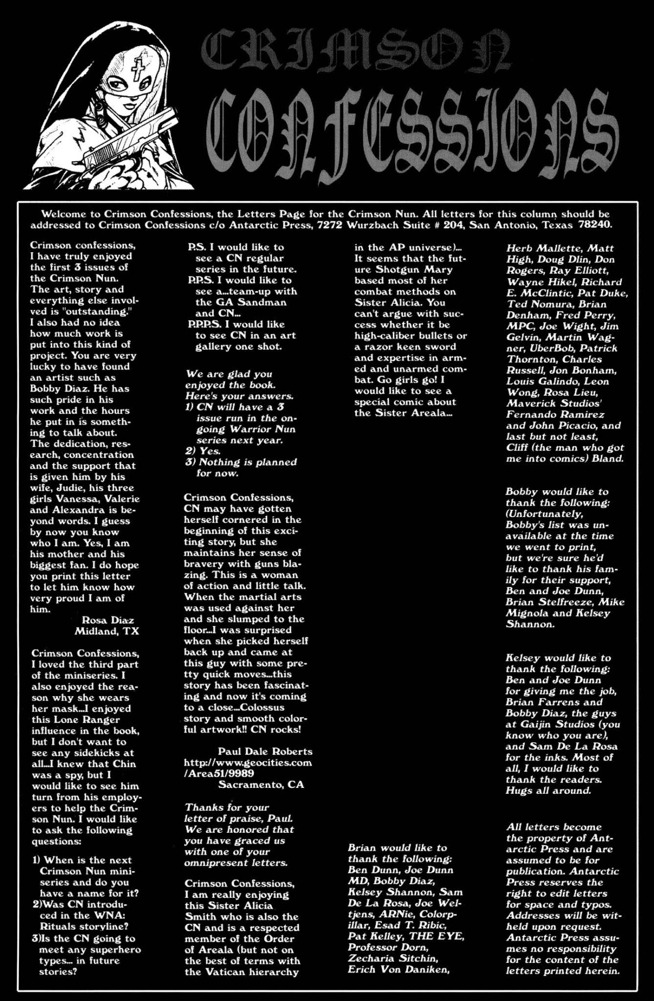 Read online Crimson Nun comic -  Issue #4 - 35