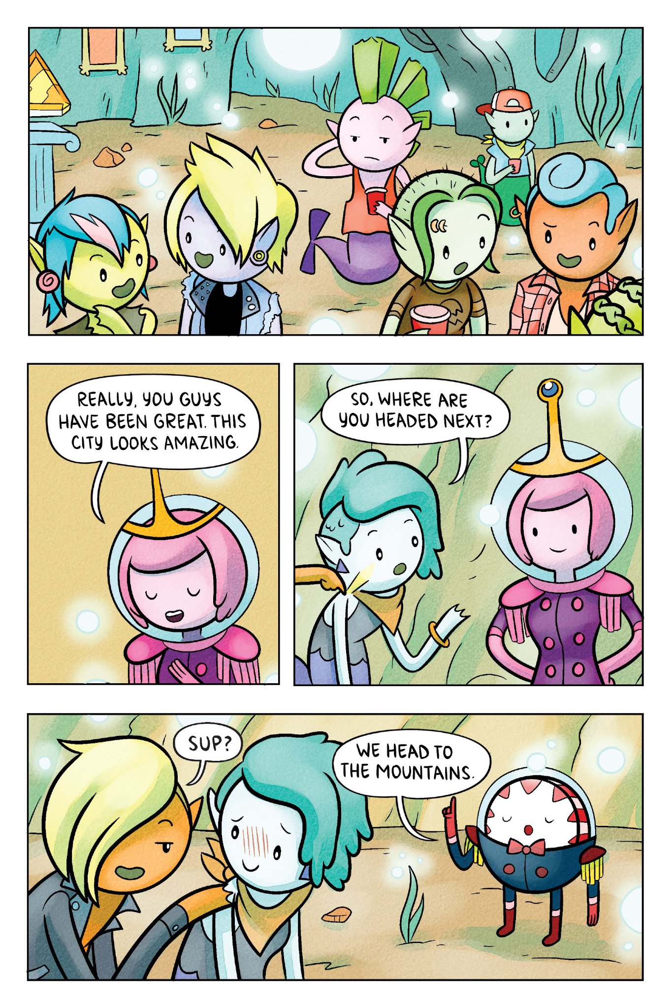 Read online Adventure Time: Bitter Sweets comic -  Issue # TPB - 34