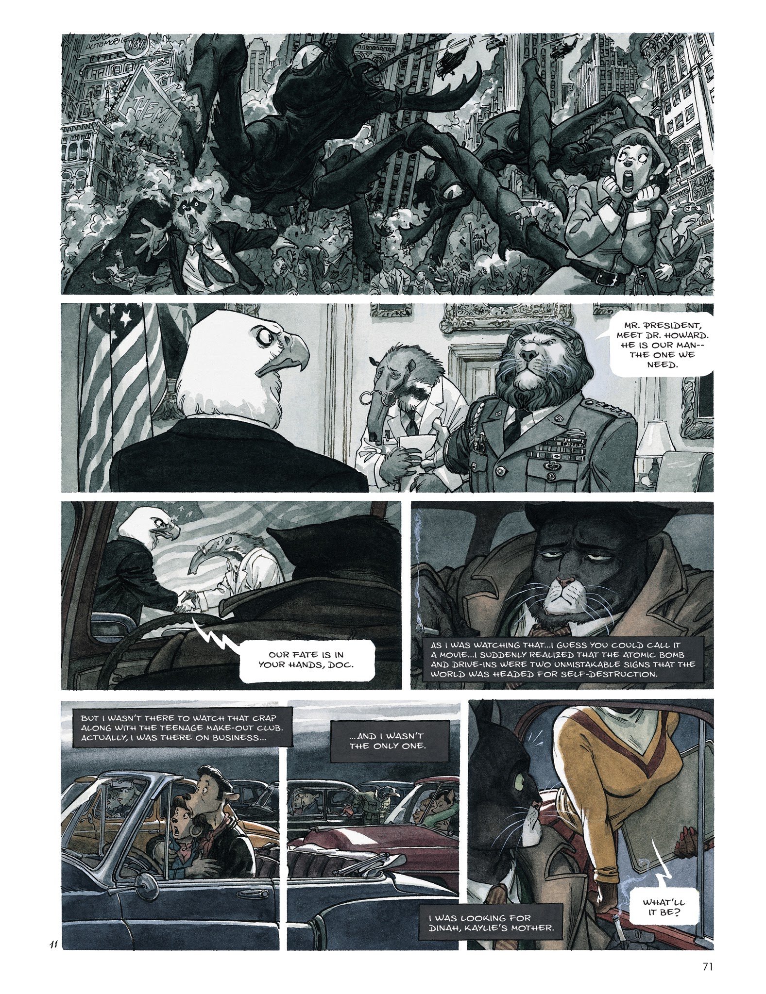 Read online Blacksad: The Collected Stories comic -  Issue # TPB (Part 1) - 72