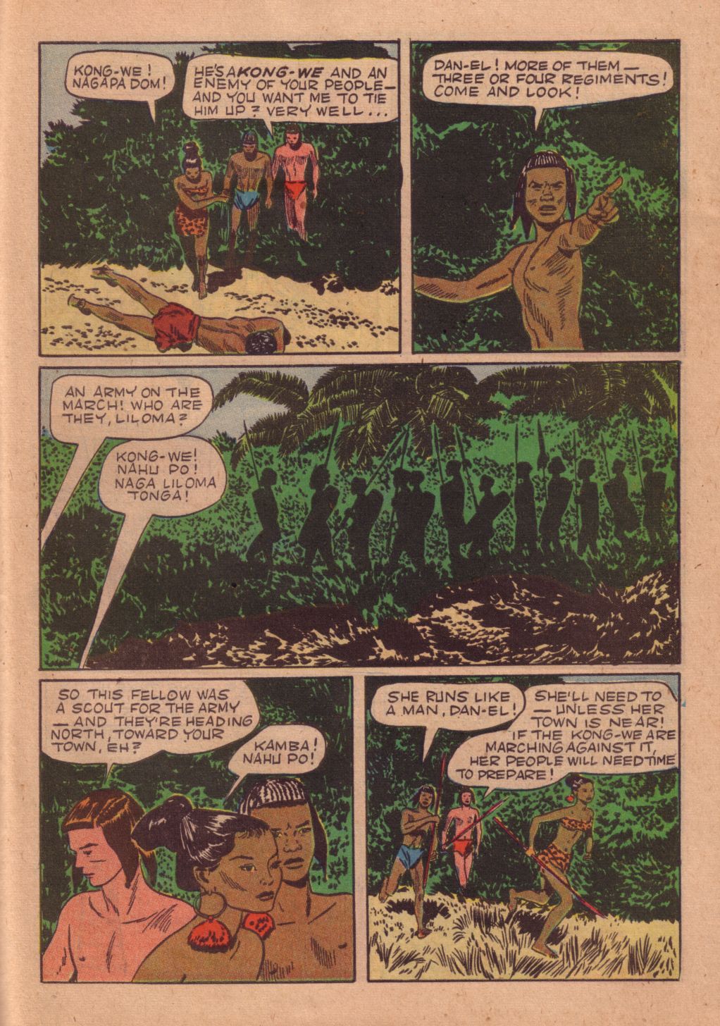Read online Tarzan (1948) comic -  Issue #27 - 31