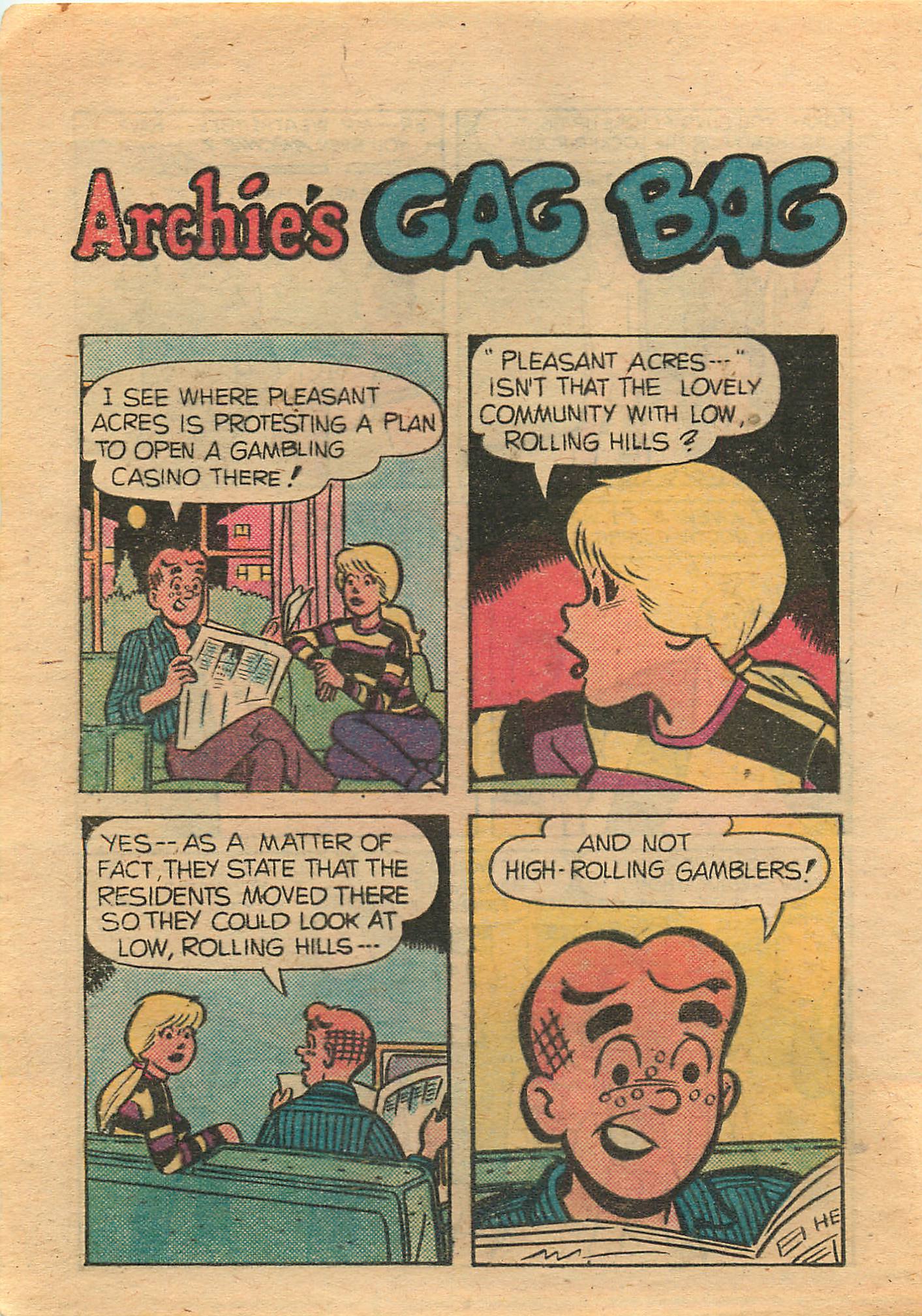 Read online Archie...Archie Andrews, Where Are You? Digest Magazine comic -  Issue #19 - 8