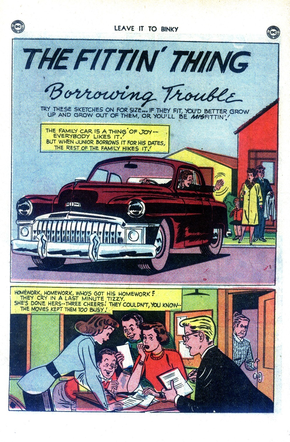 Read online Leave it to Binky comic -  Issue #20 - 20