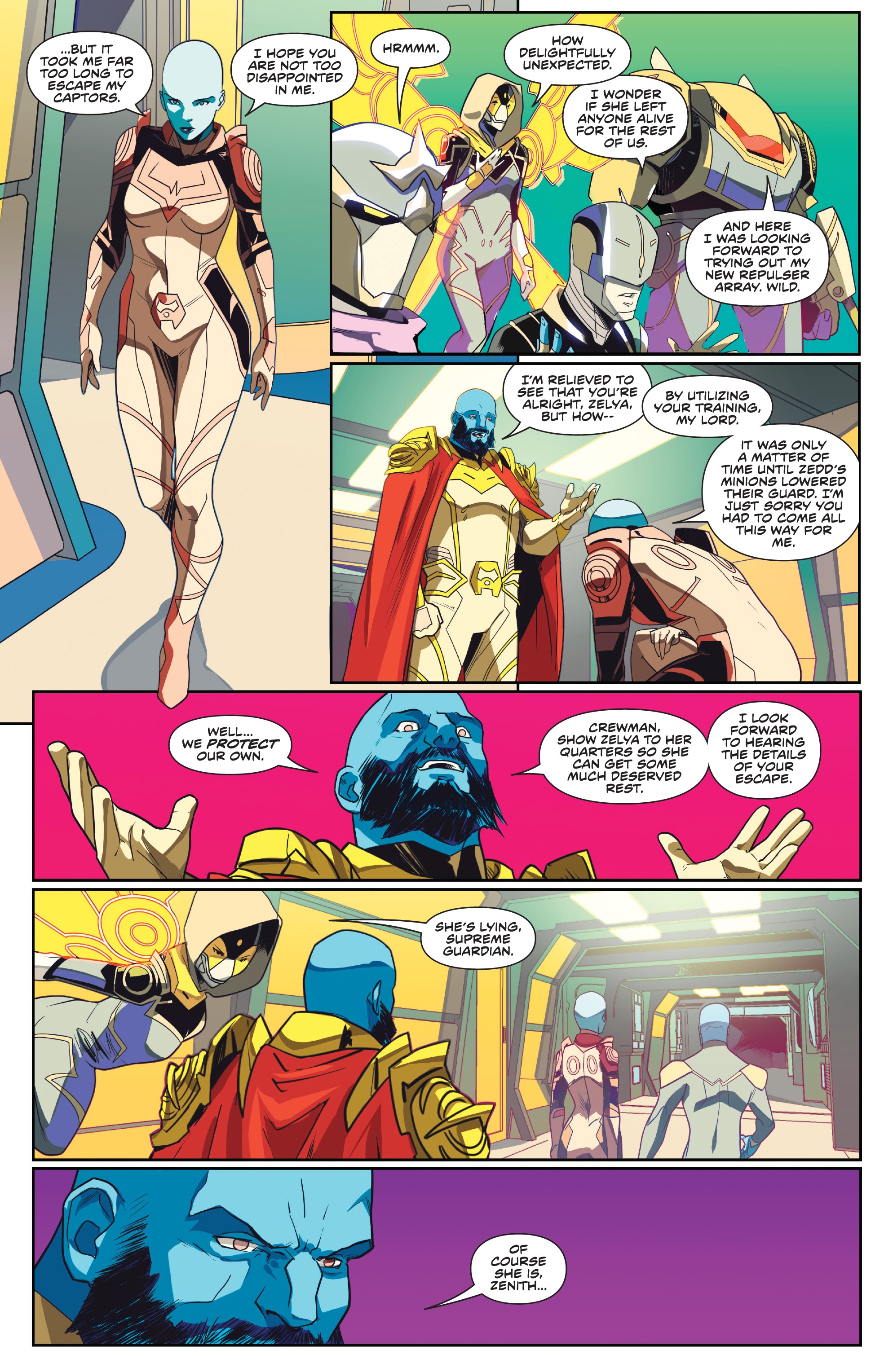 Read online Mighty Morphin comic -  Issue #11 - 16