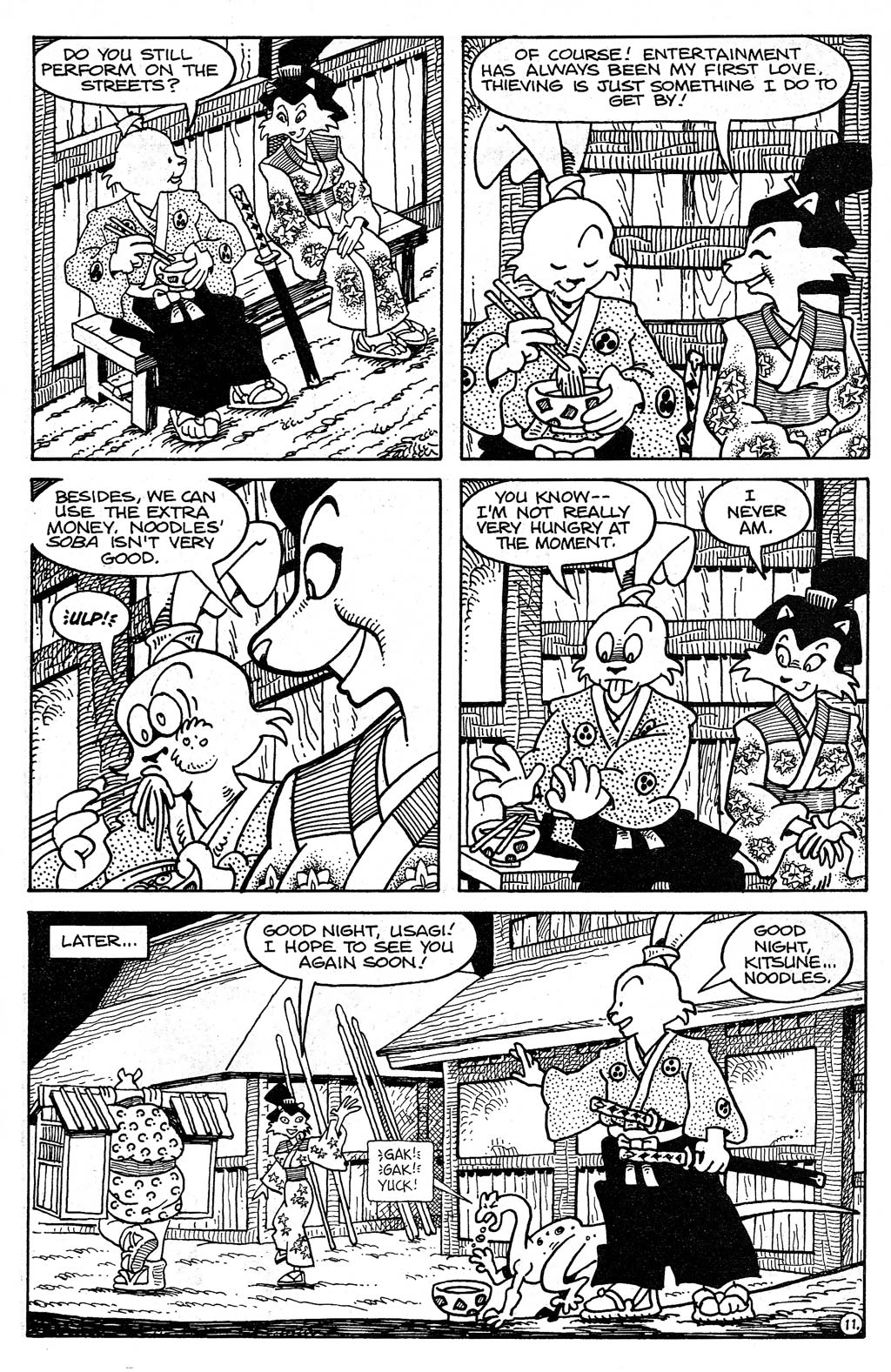 Read online Usagi Yojimbo (1996) comic -  Issue #1 - 17