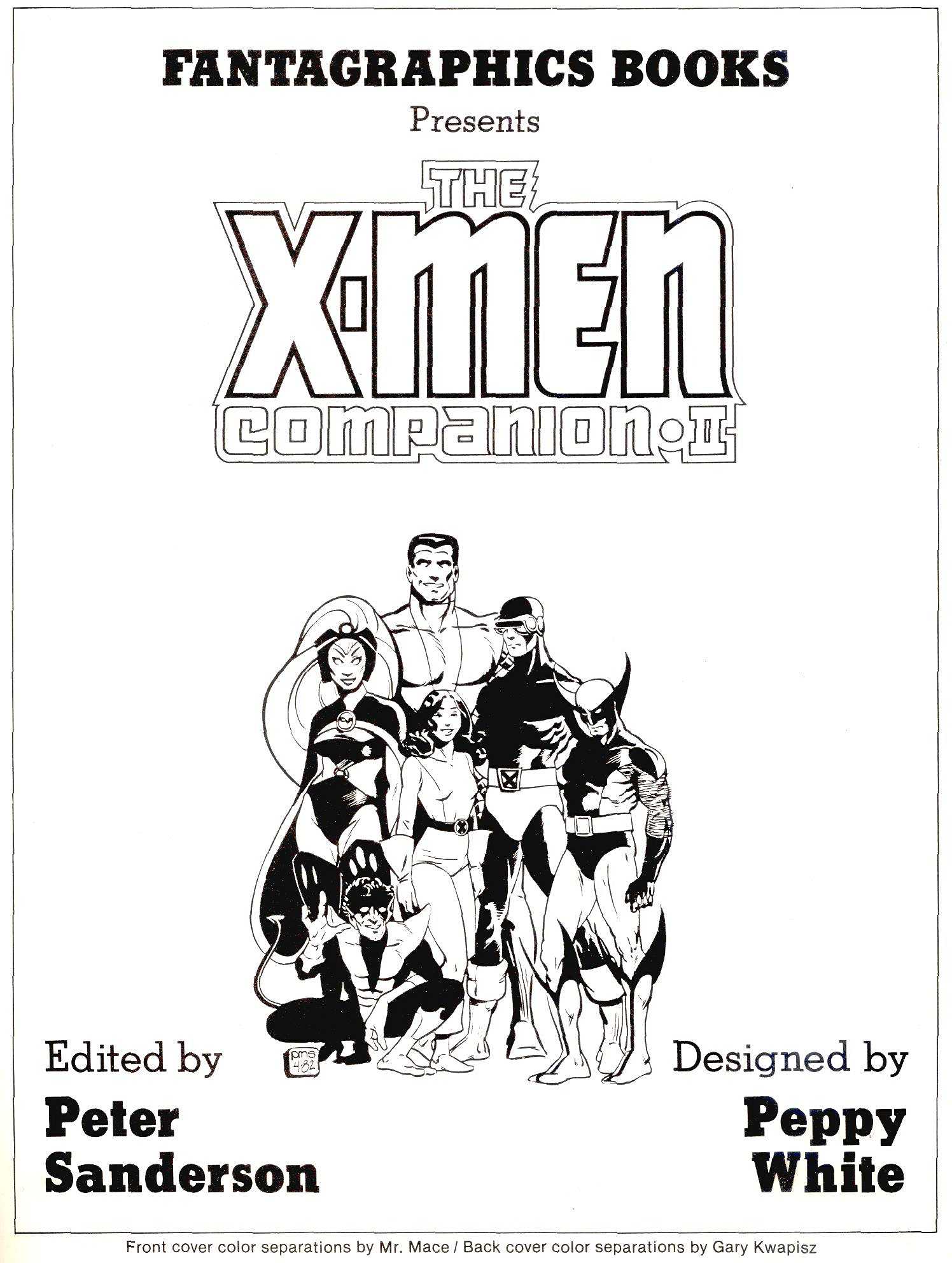 Read online The X-Men Companion comic -  Issue #2 - 3