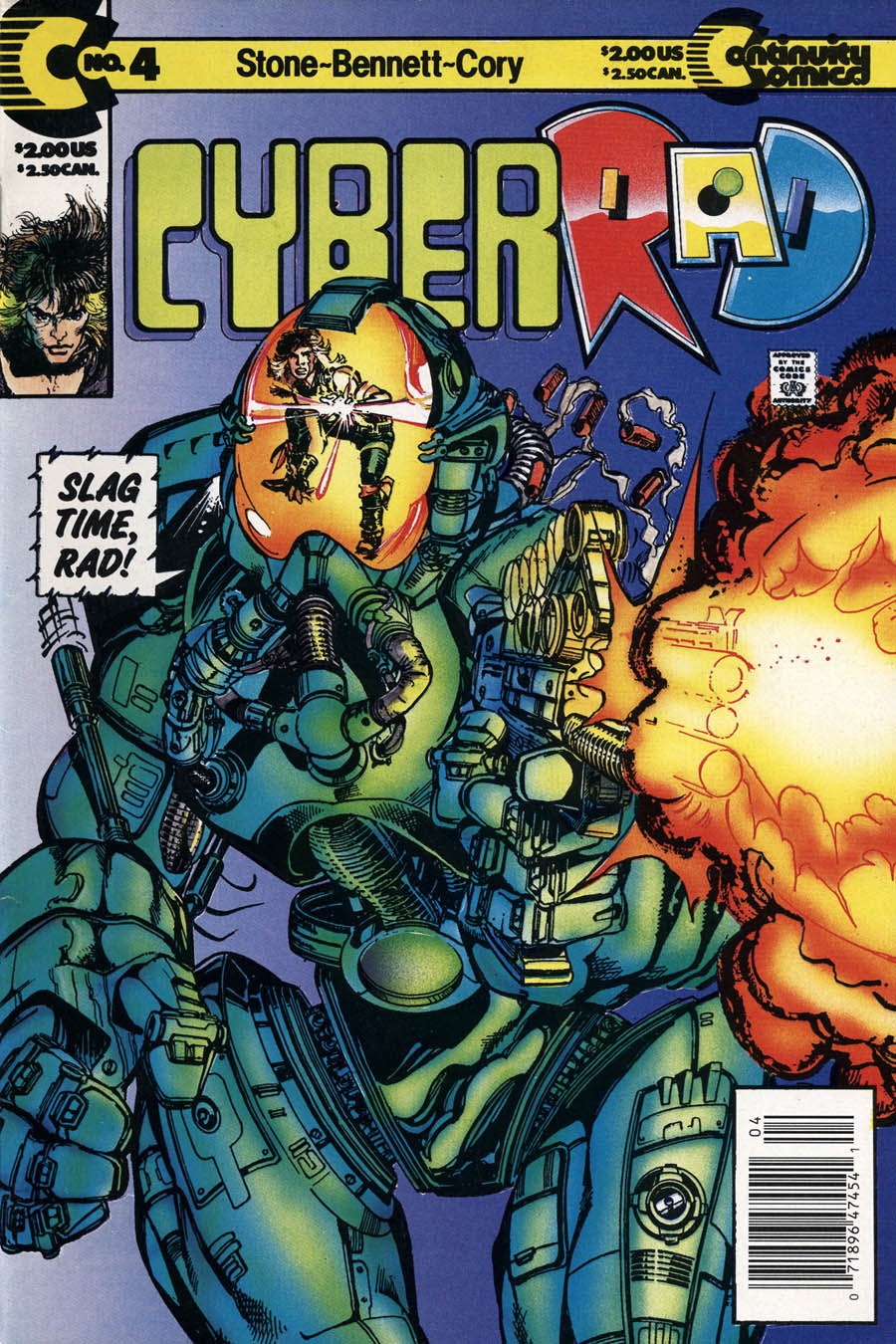 Read online CyberRad (1991) comic -  Issue #4 - 1
