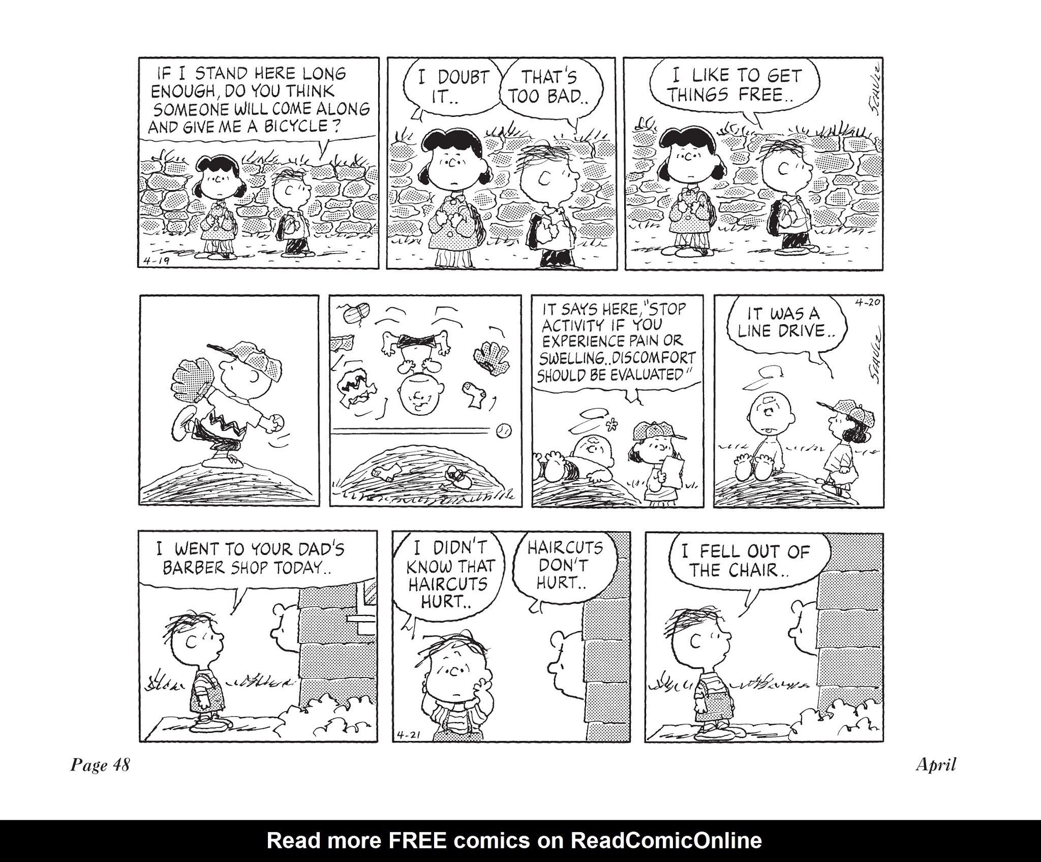 Read online The Complete Peanuts comic -  Issue # TPB 25 - 58