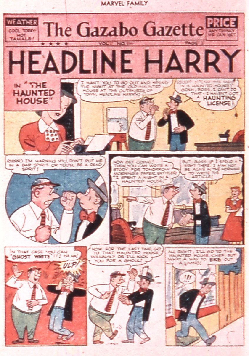 Read online The Marvel Family comic -  Issue #84 - 22