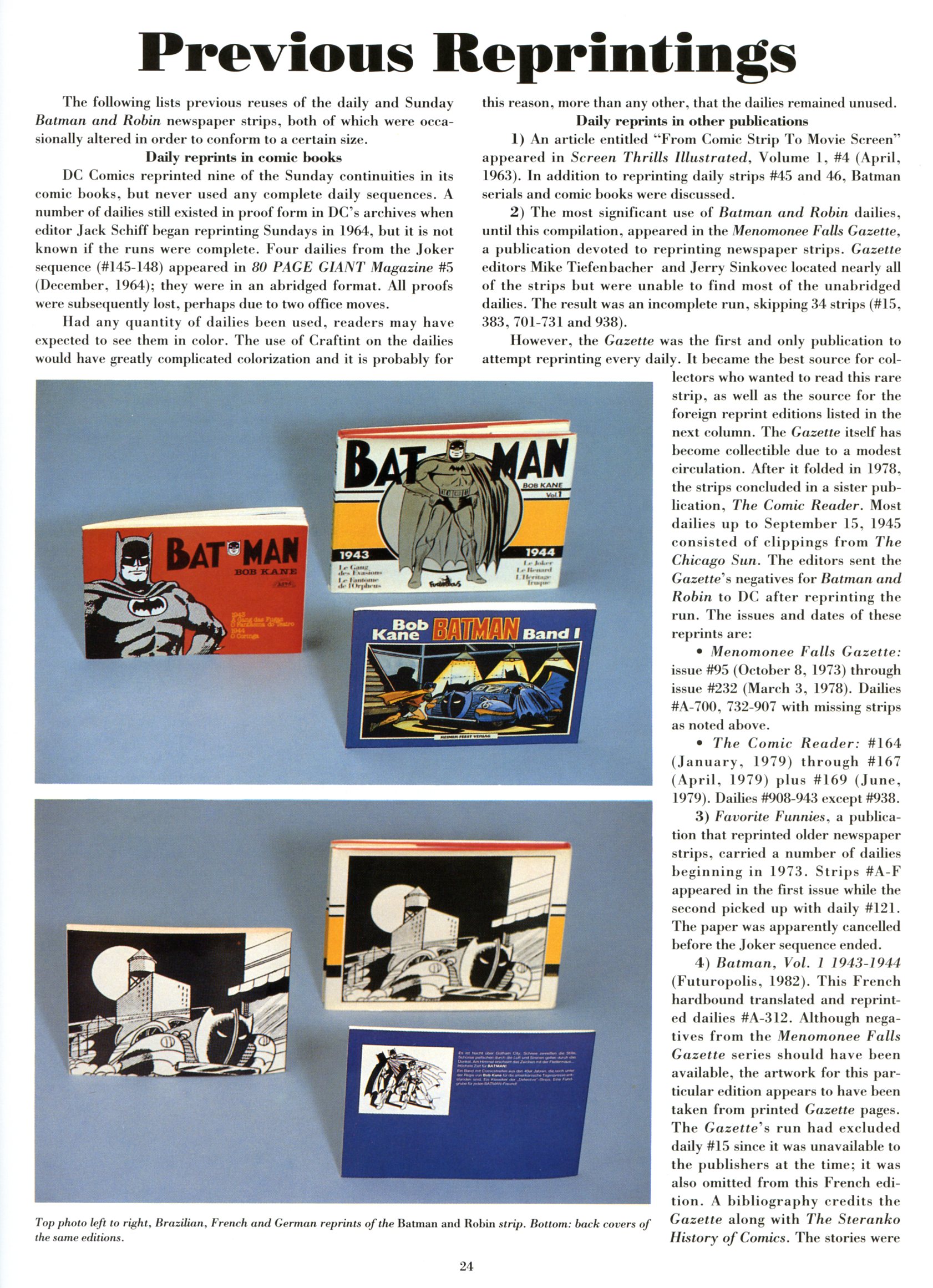 Read online Batman: The Sunday Classics comic -  Issue # TPB - 30