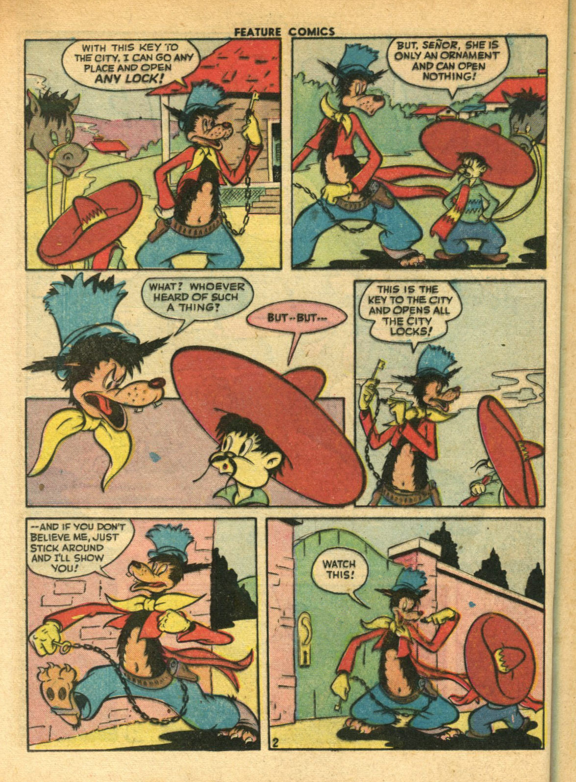 Read online Feature Comics comic -  Issue #103 - 40