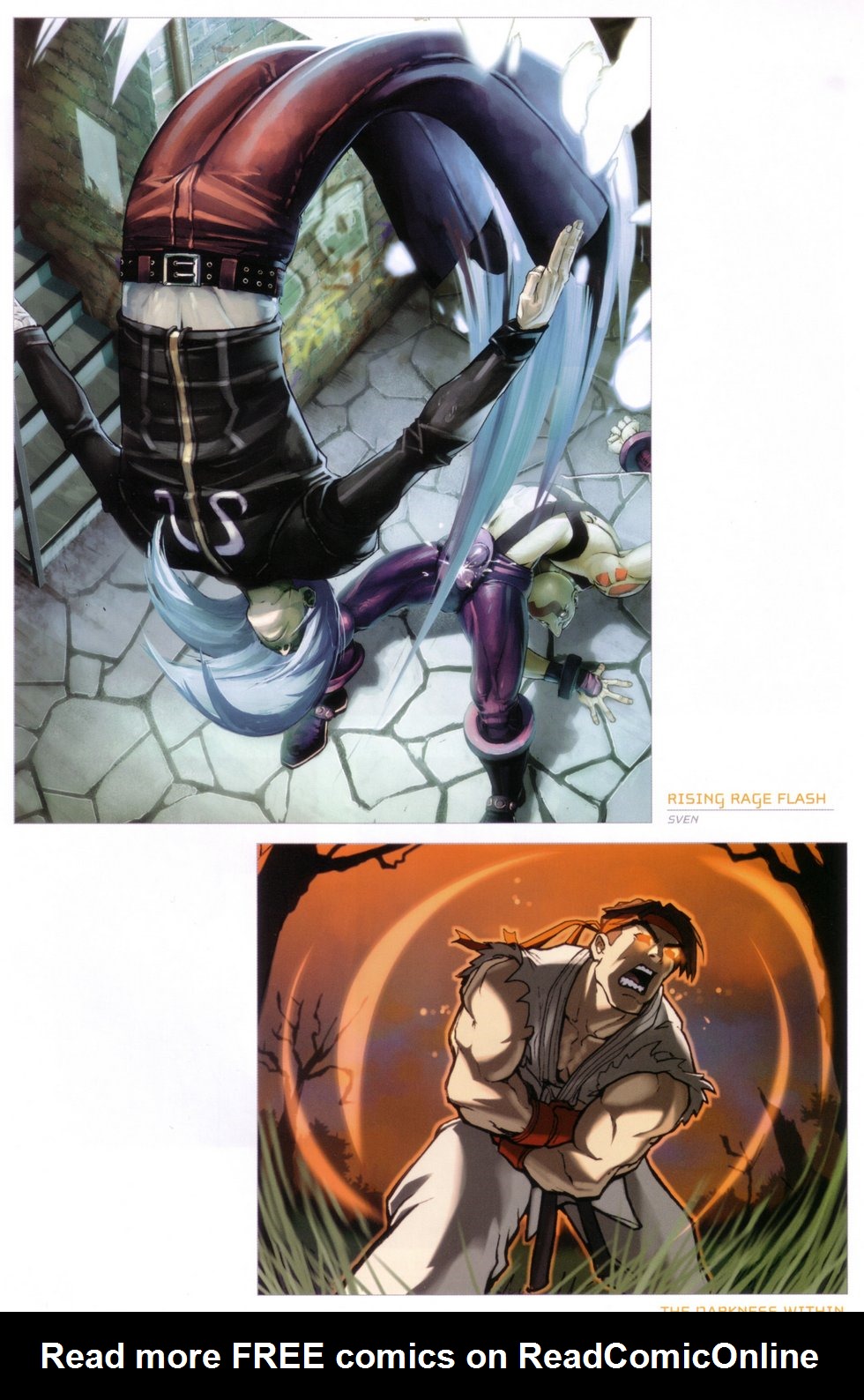 Read online UDON's Art of Capcom comic -  Issue # TPB (Part 2) - 35