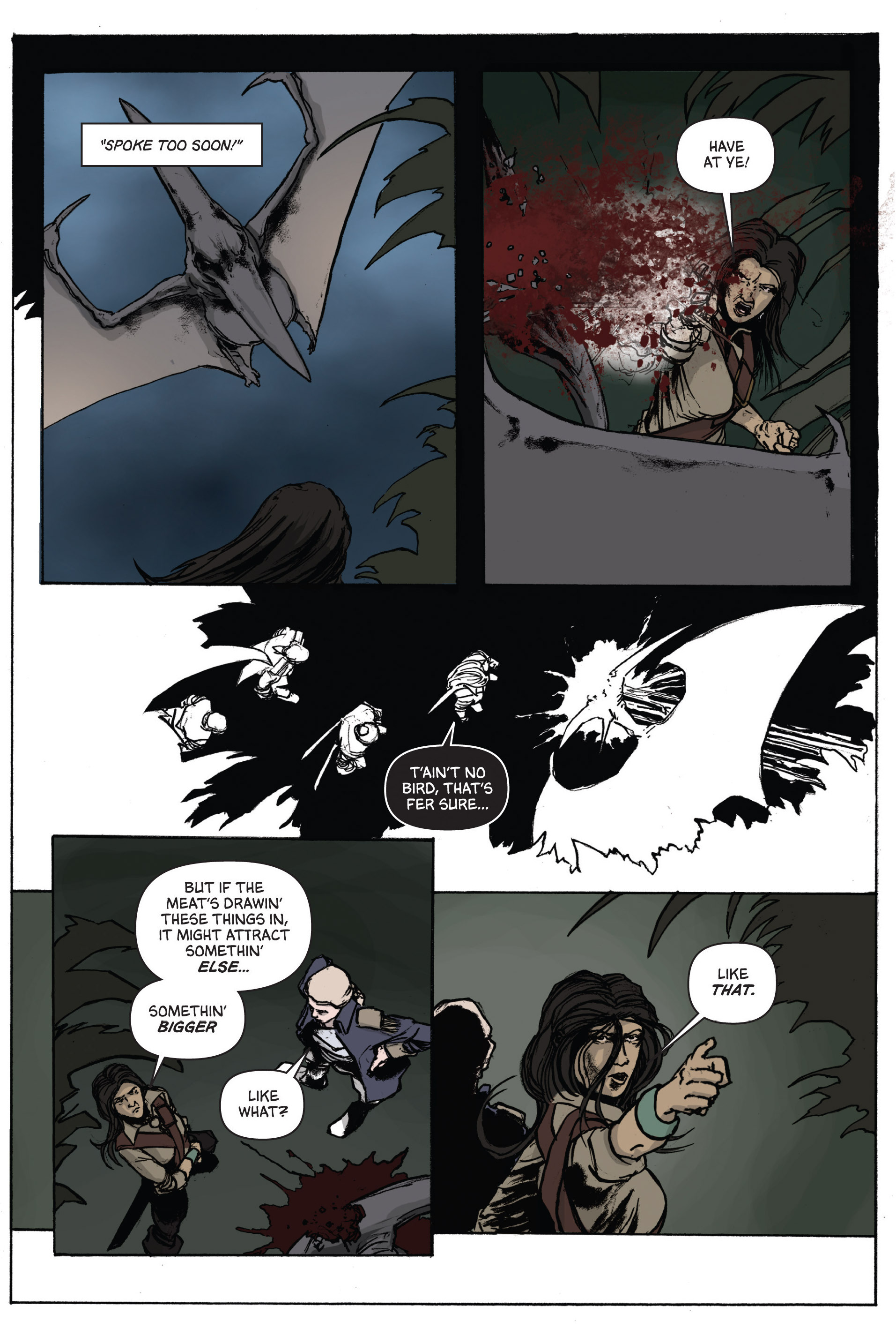 Read online Pirates of the Lost World comic -  Issue # TPB - 32