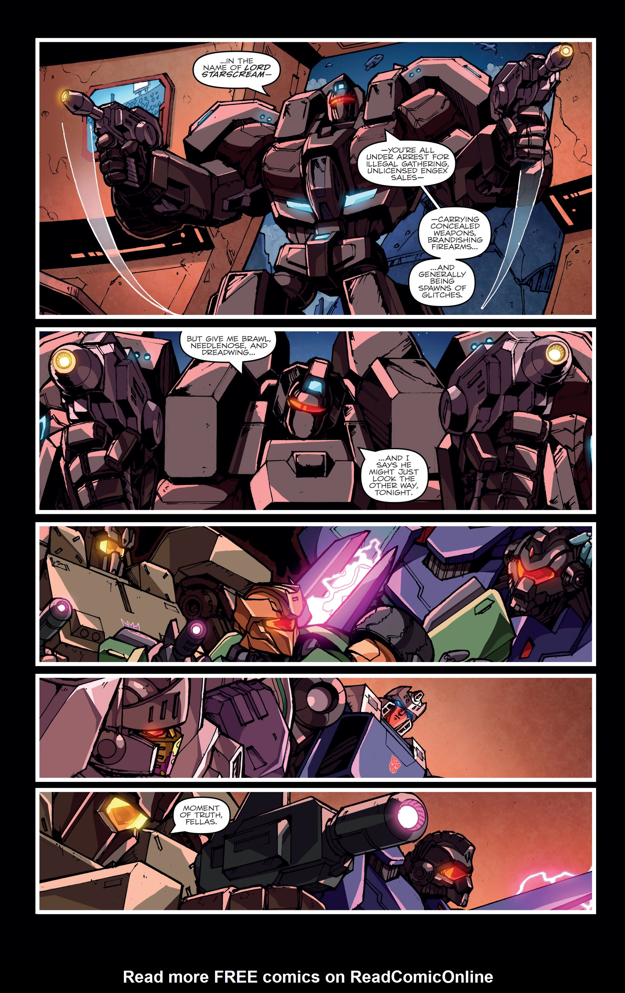 Read online The Transformers (2014) comic -  Issue #44 - 19