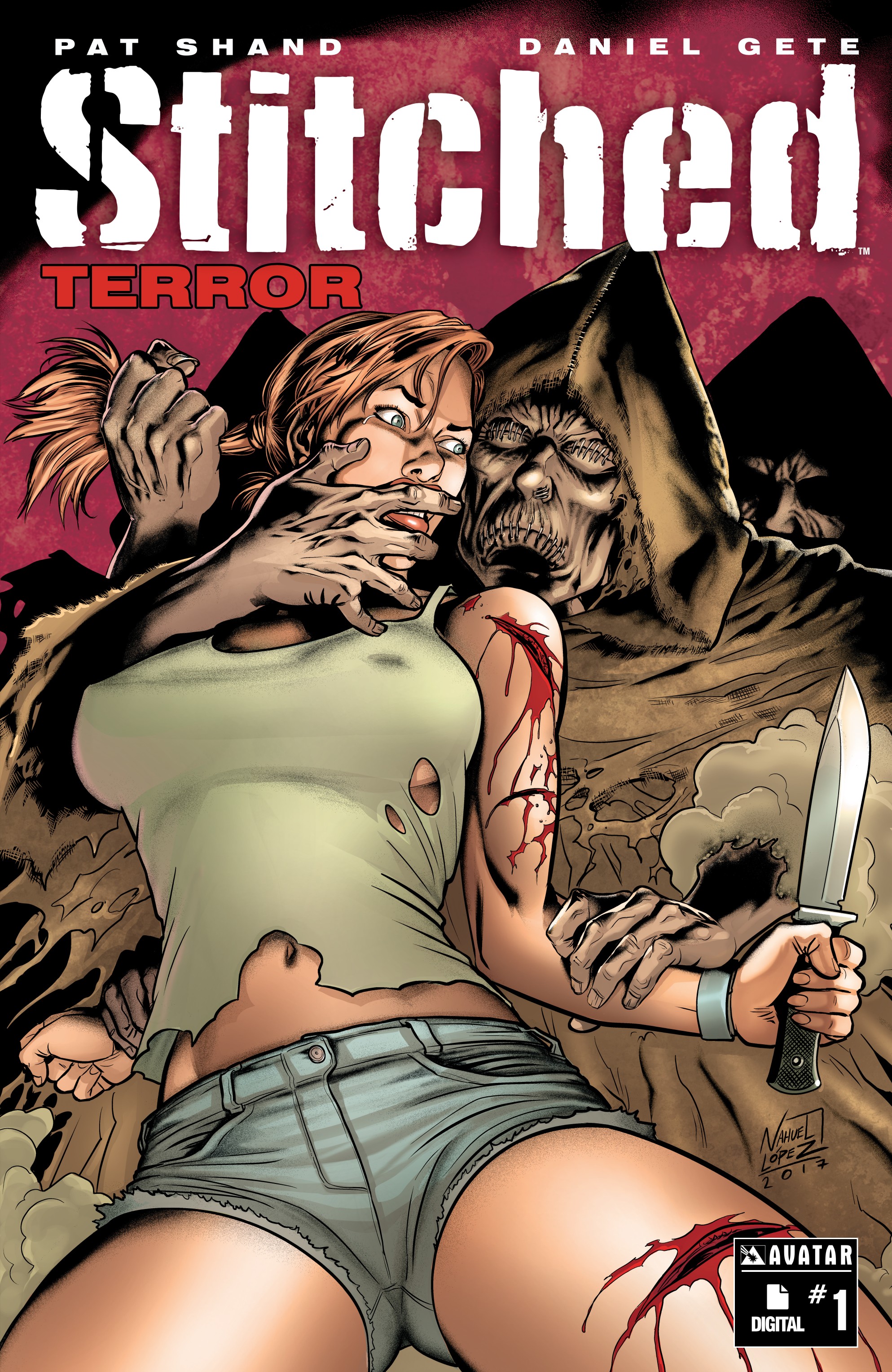 Read online Stitched: Terror comic -  Issue #1 - 1